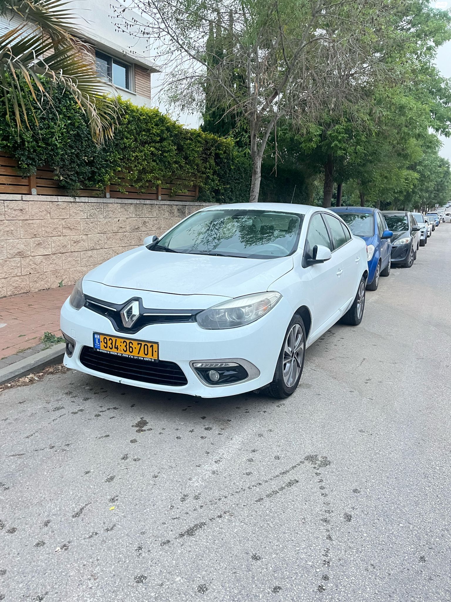 מודעת רכב רנו פלואנס