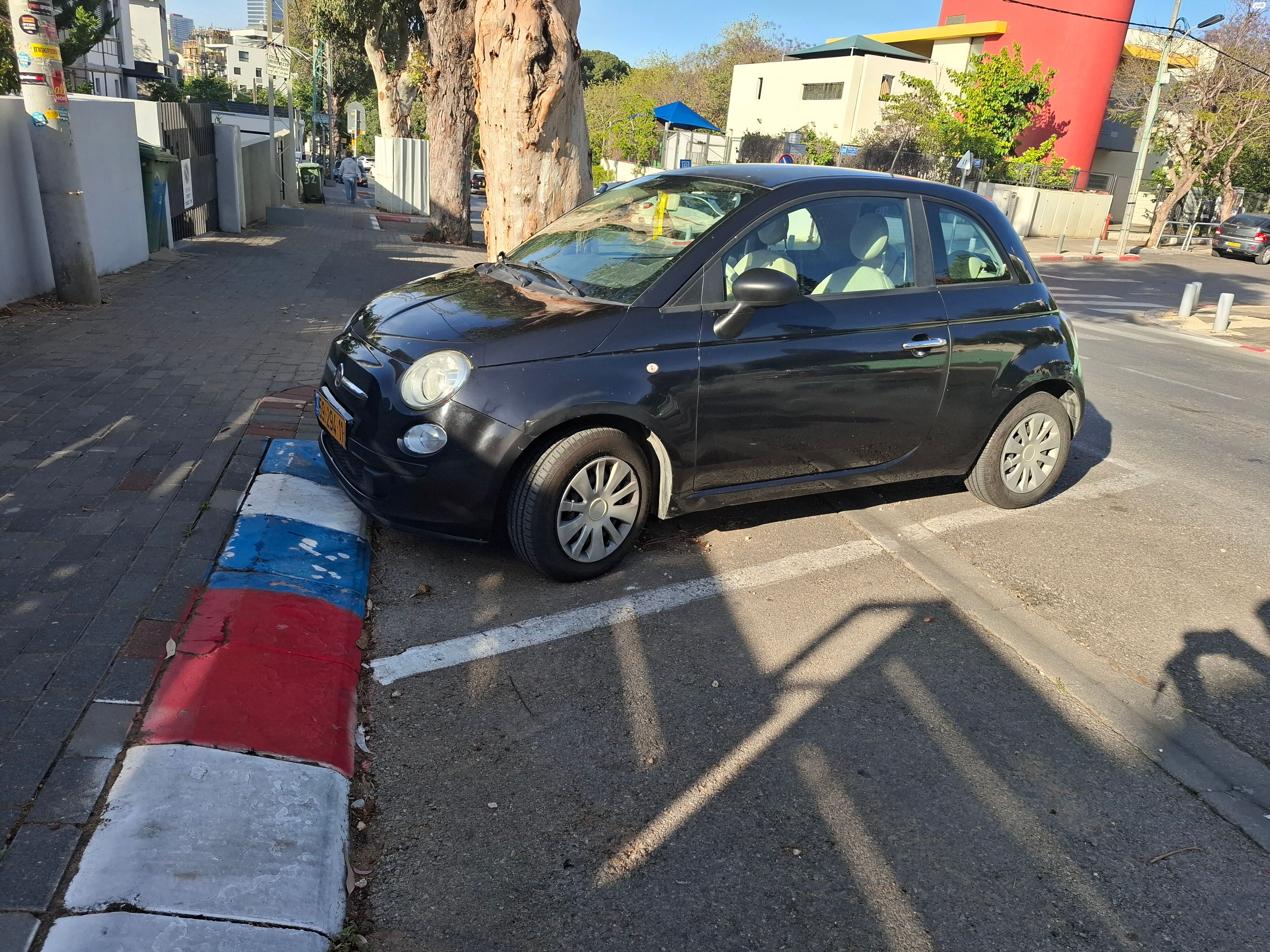 מודעת רכב פיאט 500