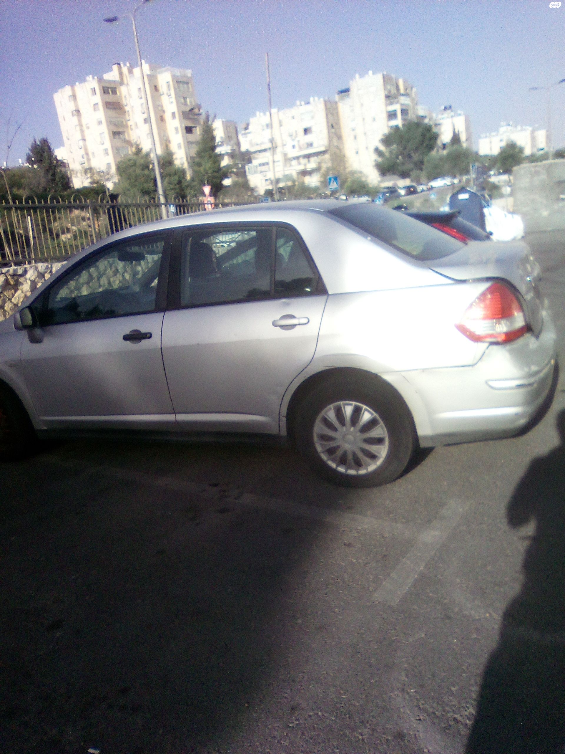 מודעת רכב ניסאן טידה