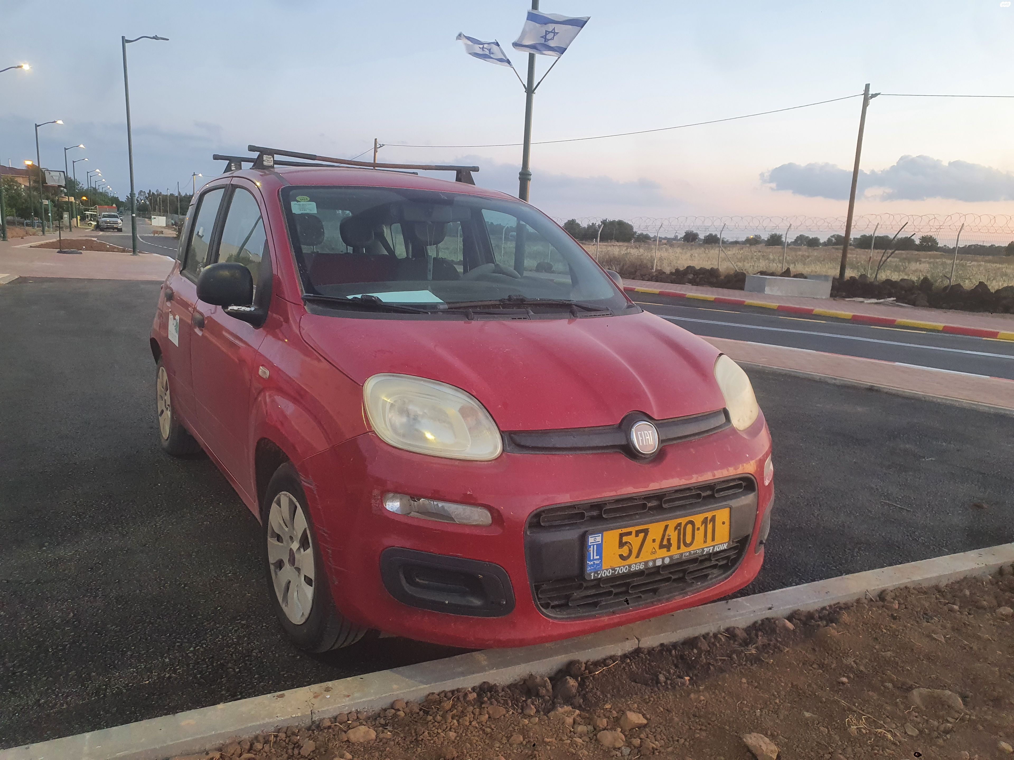 מודעת רכב פיאט פנדה