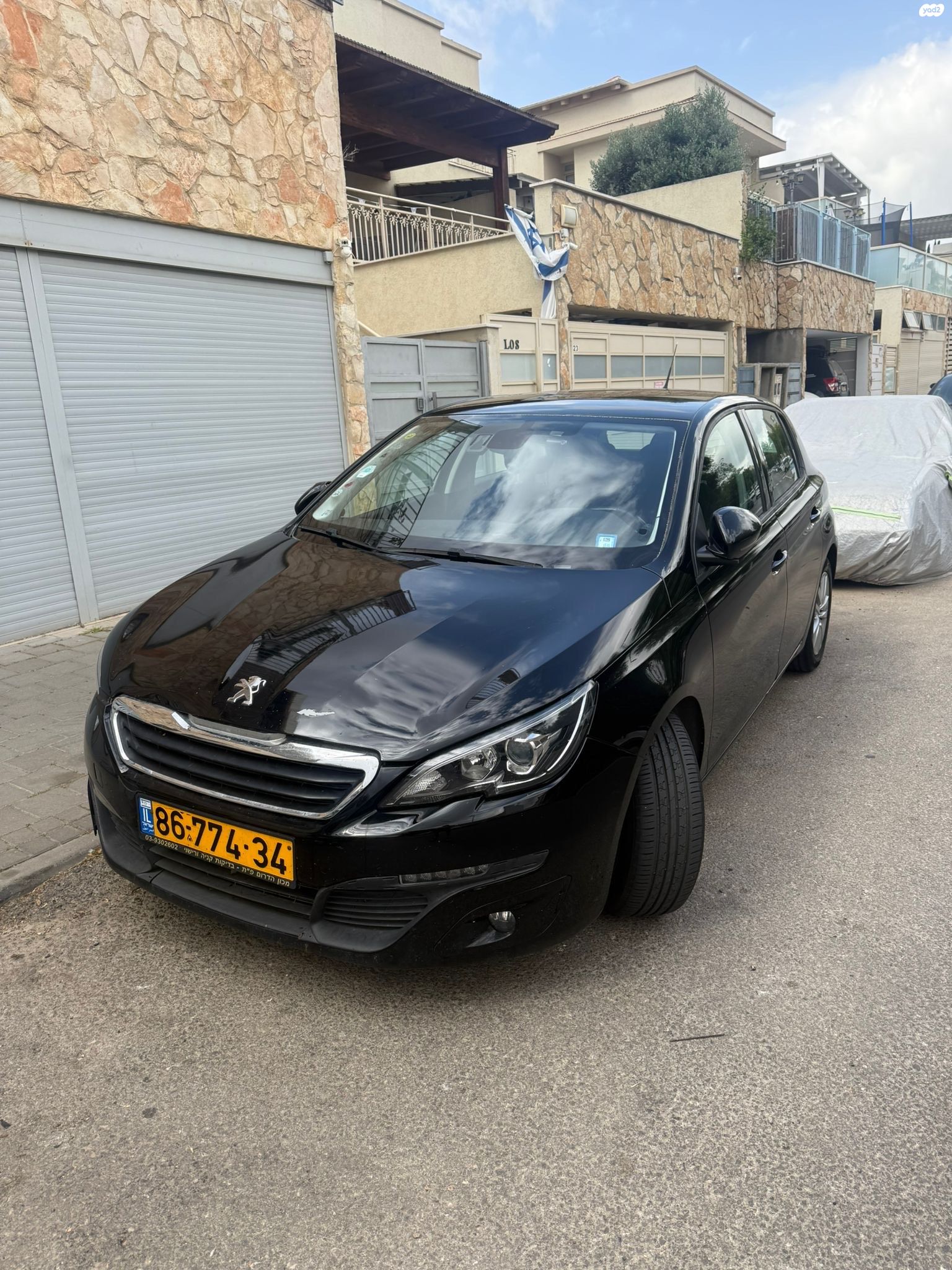 מודעת רכב פיג'ו 308