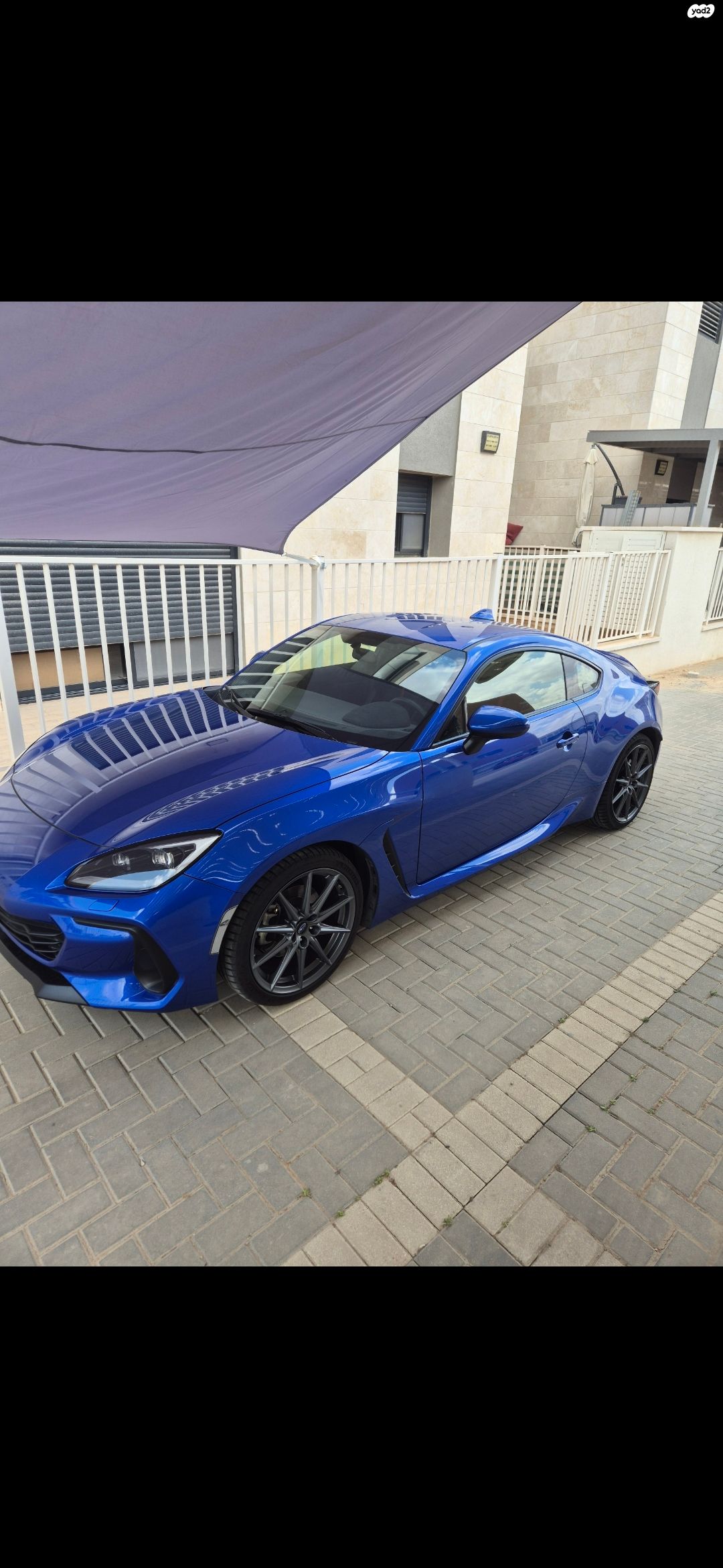 מודעת רכב סובארו BRZ