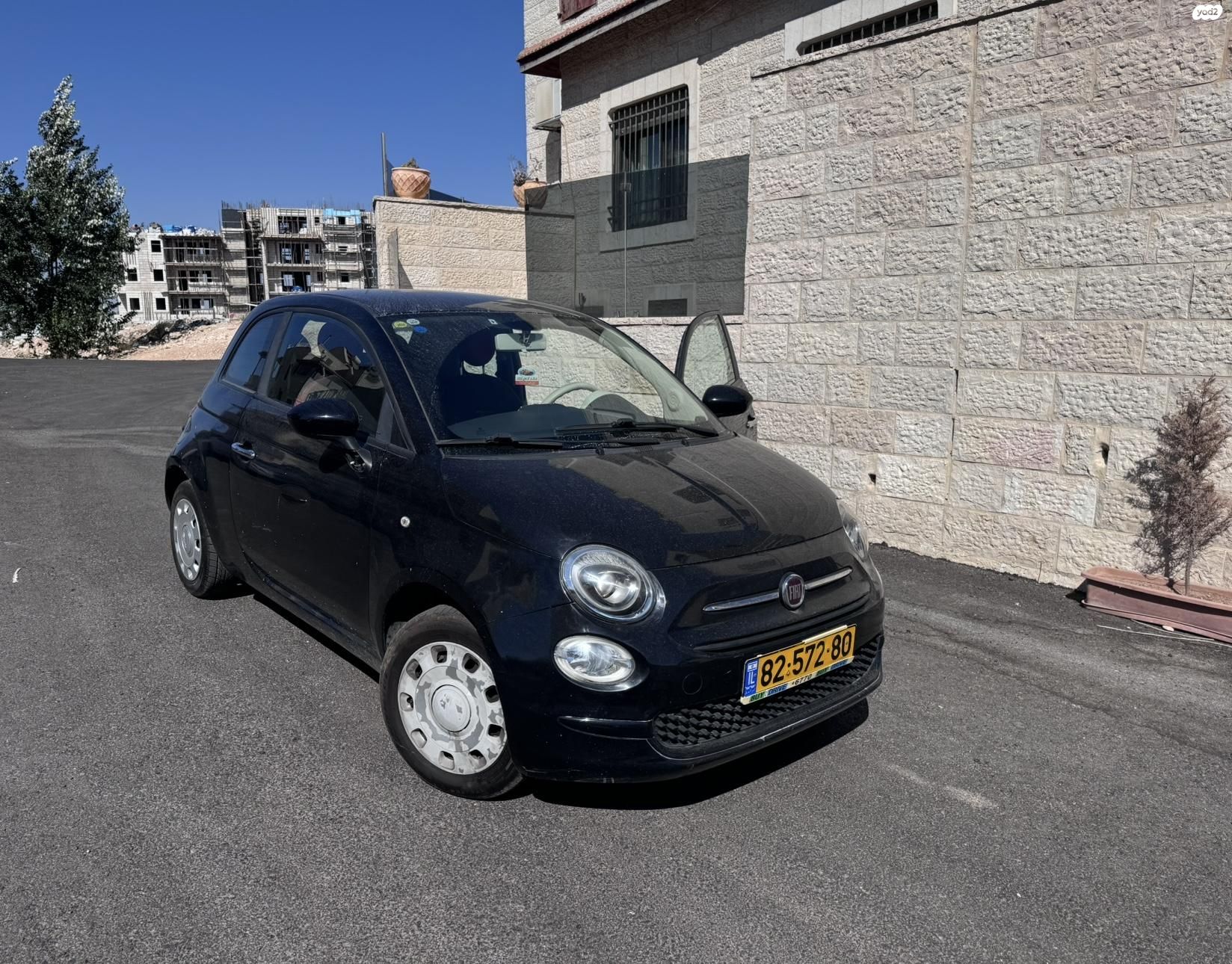 מודעת רכב פיאט 500