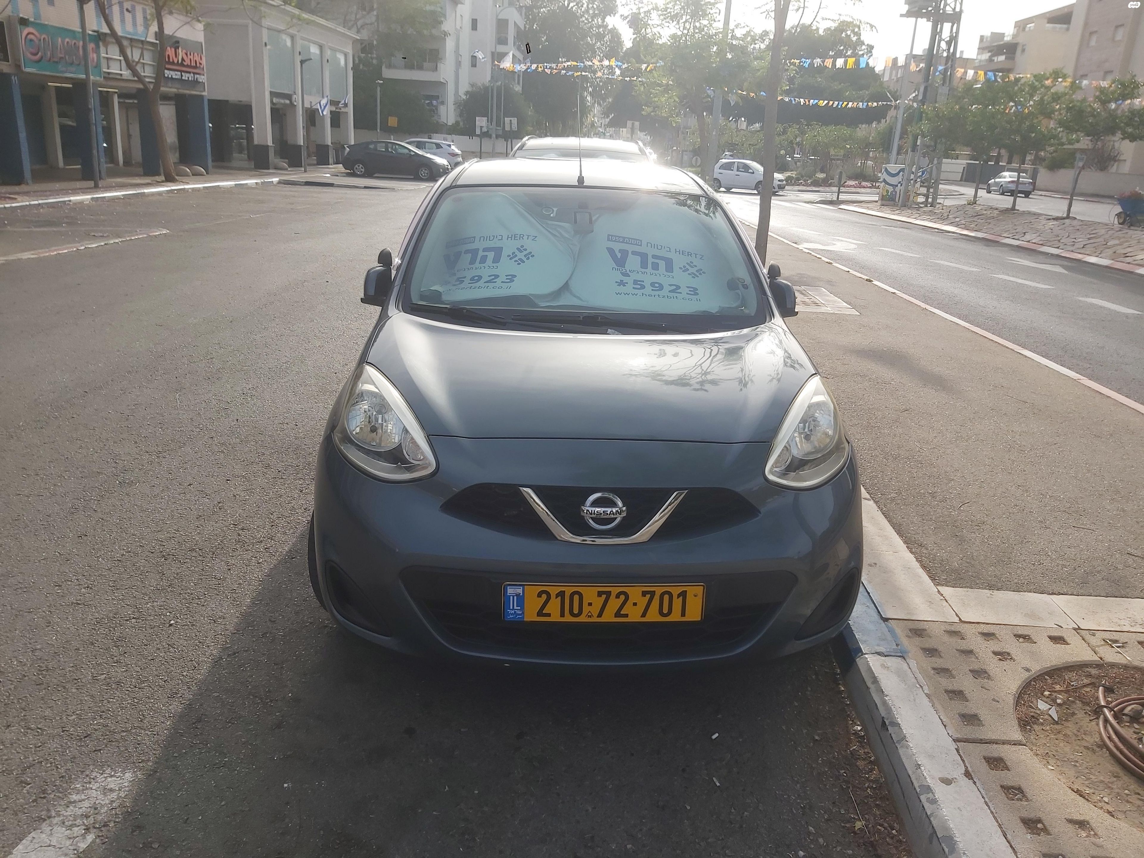 מודעת רכב ניסאן מיקרה