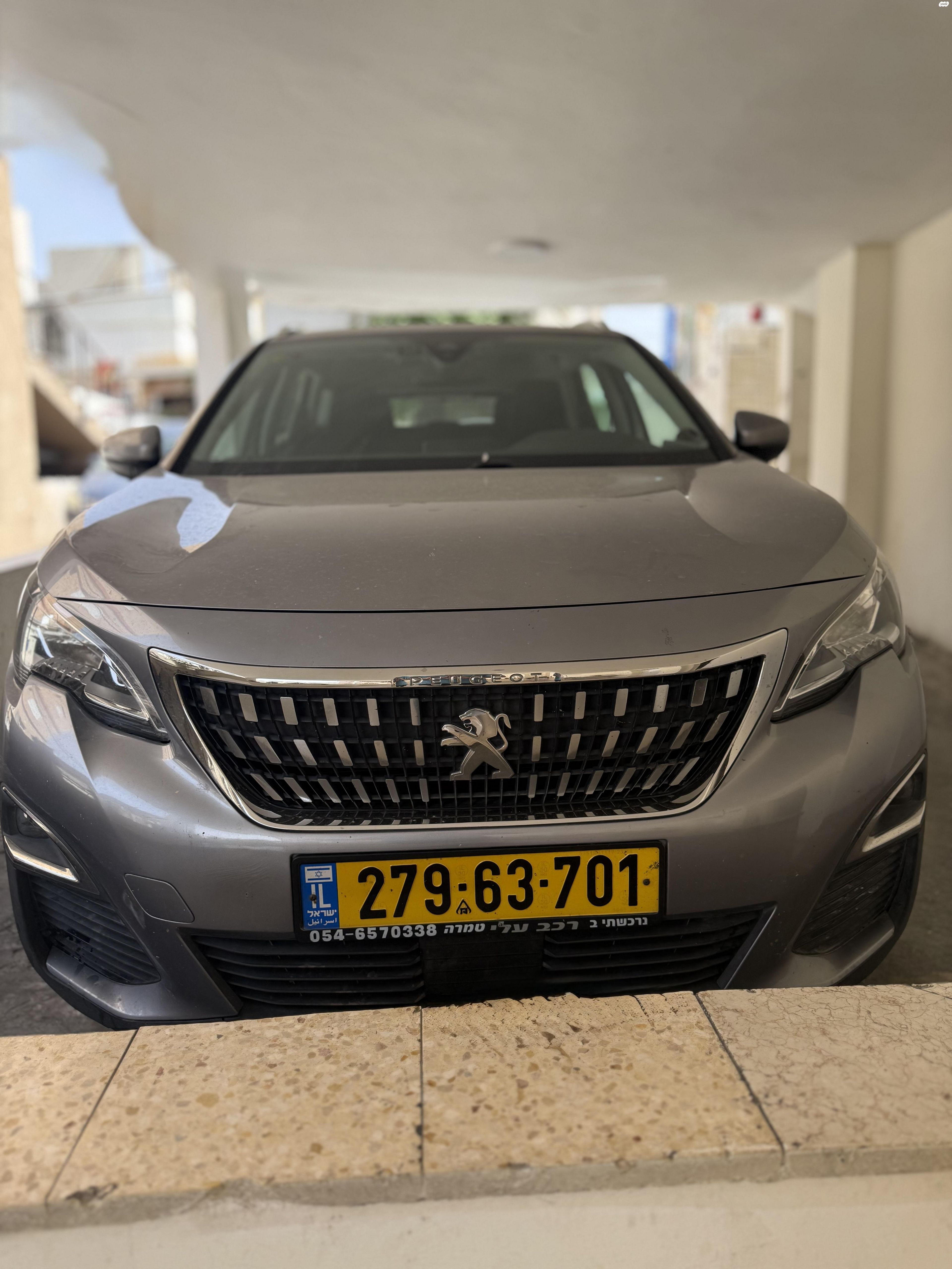 מודעת רכב פיג'ו 3008