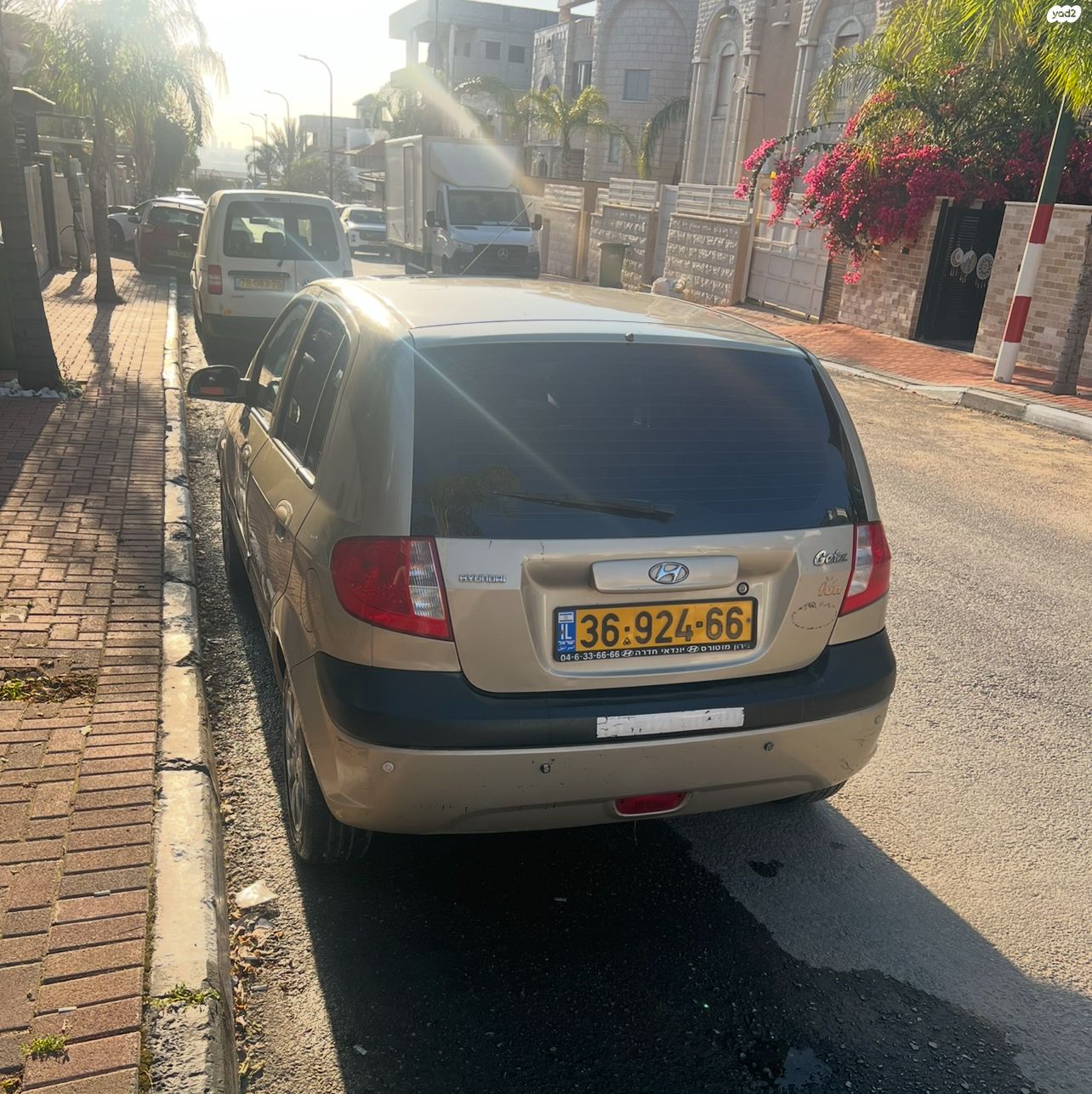 מודעת רכב יונדאי גטס