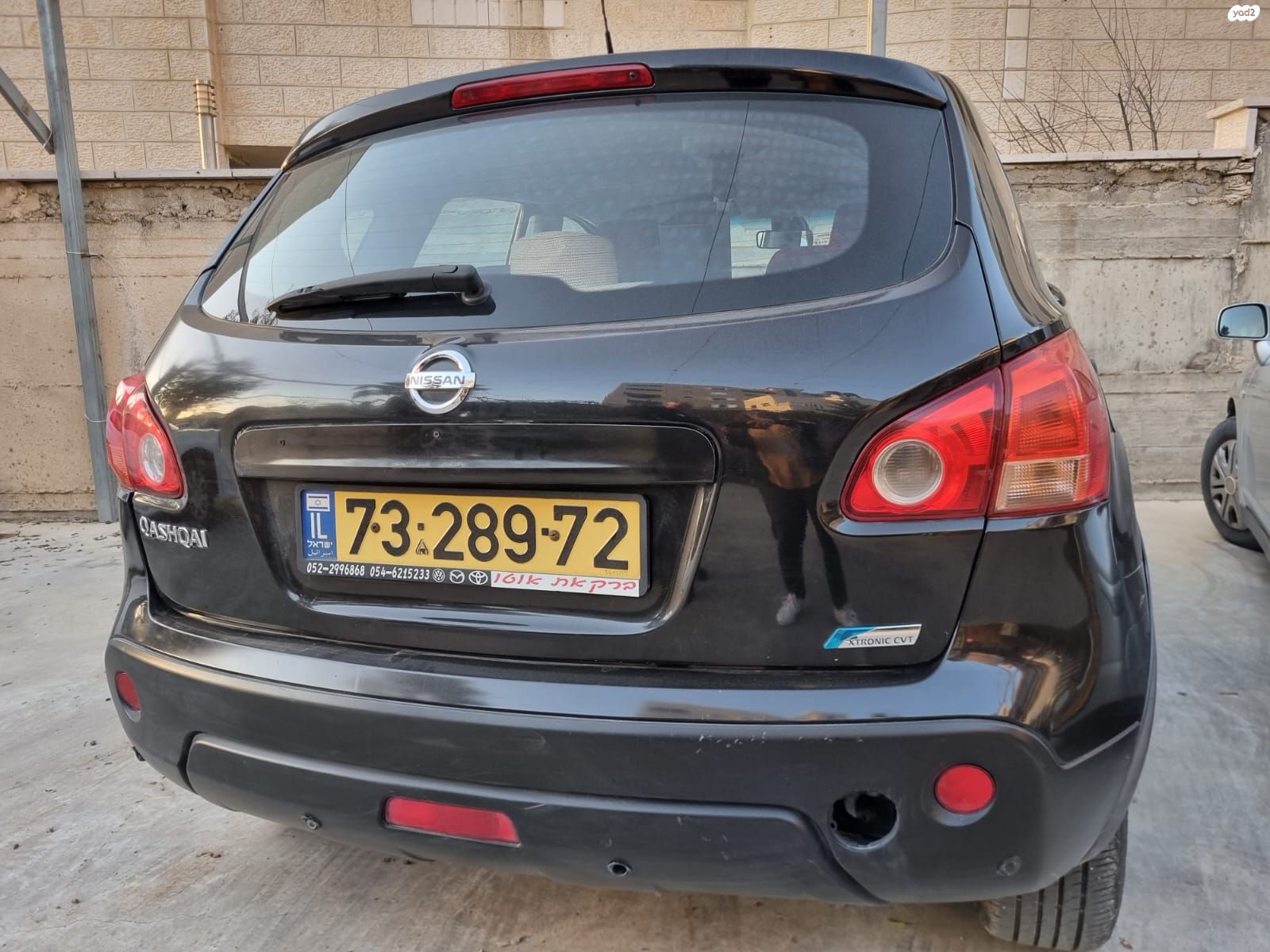מודעת רכב ניסאן קשקאי