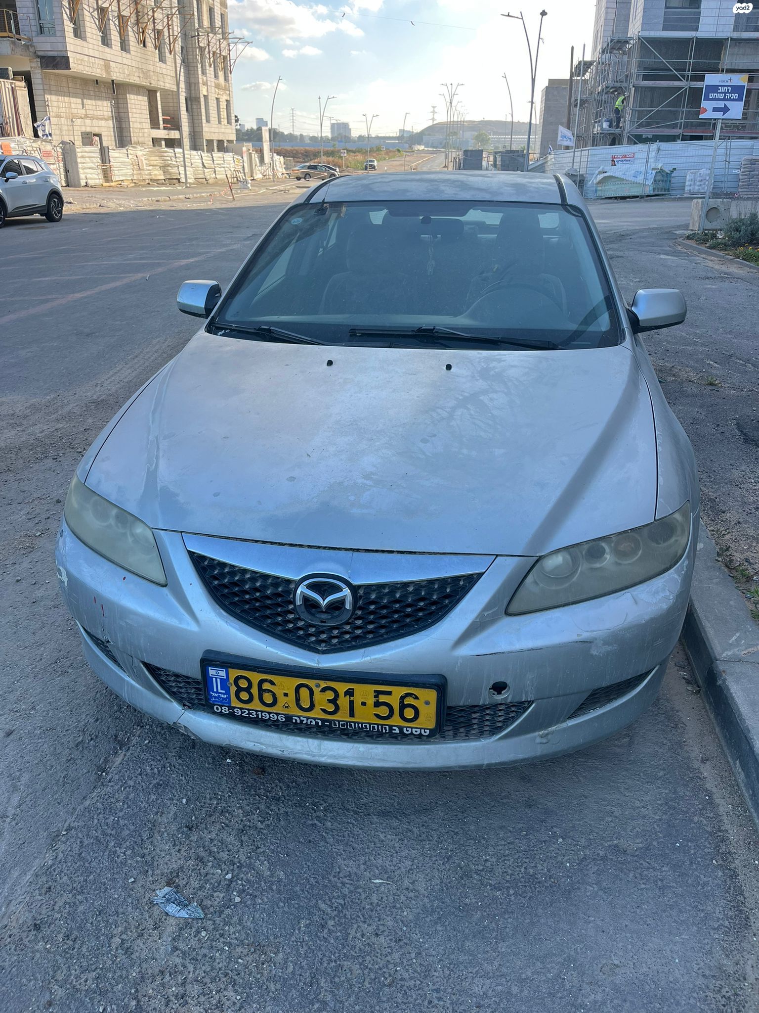 מודעת רכב מאזדה 6