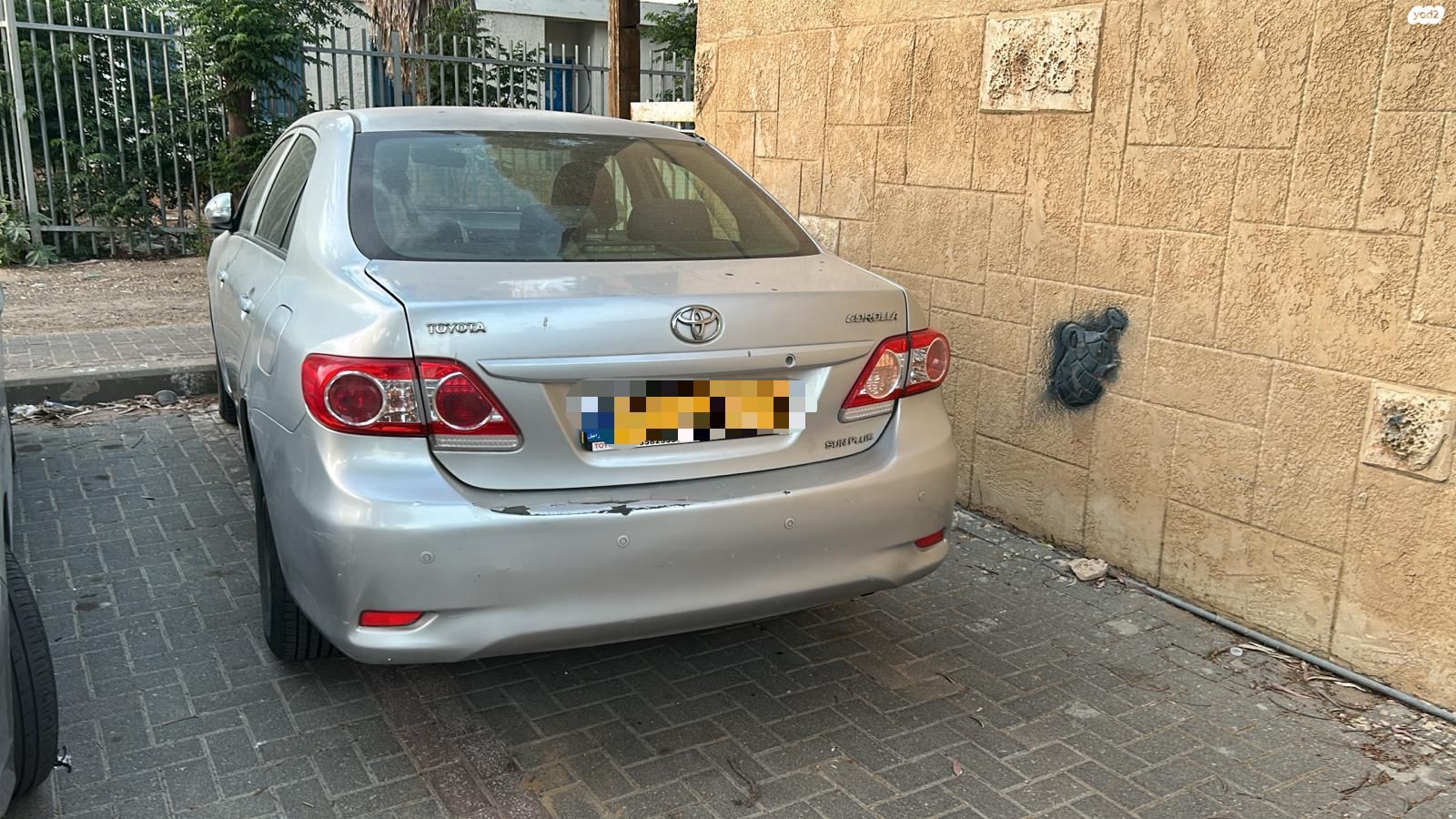 מודעת רכב טויוטה קורולה