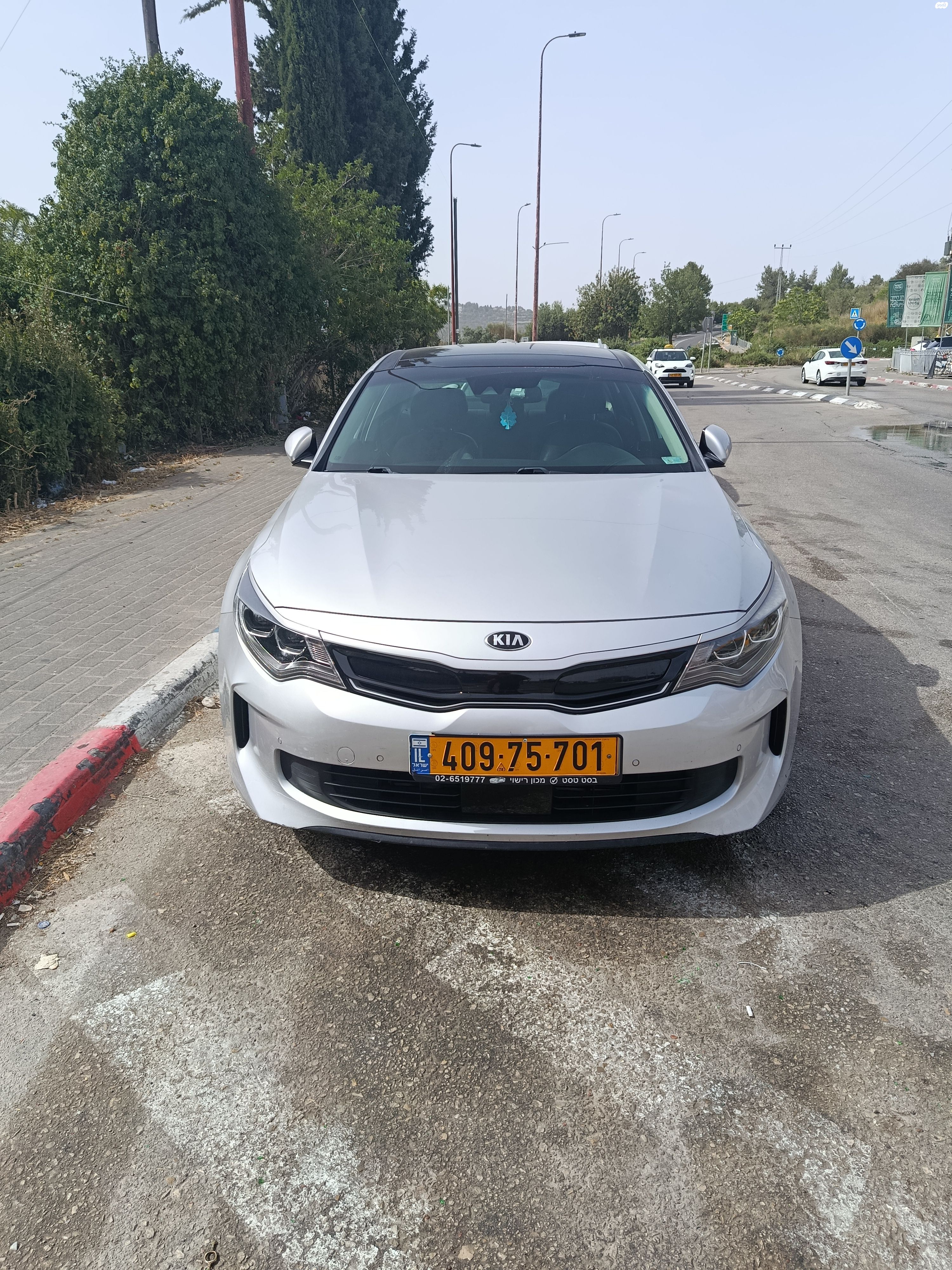 מודעת רכב קיה אופטימה