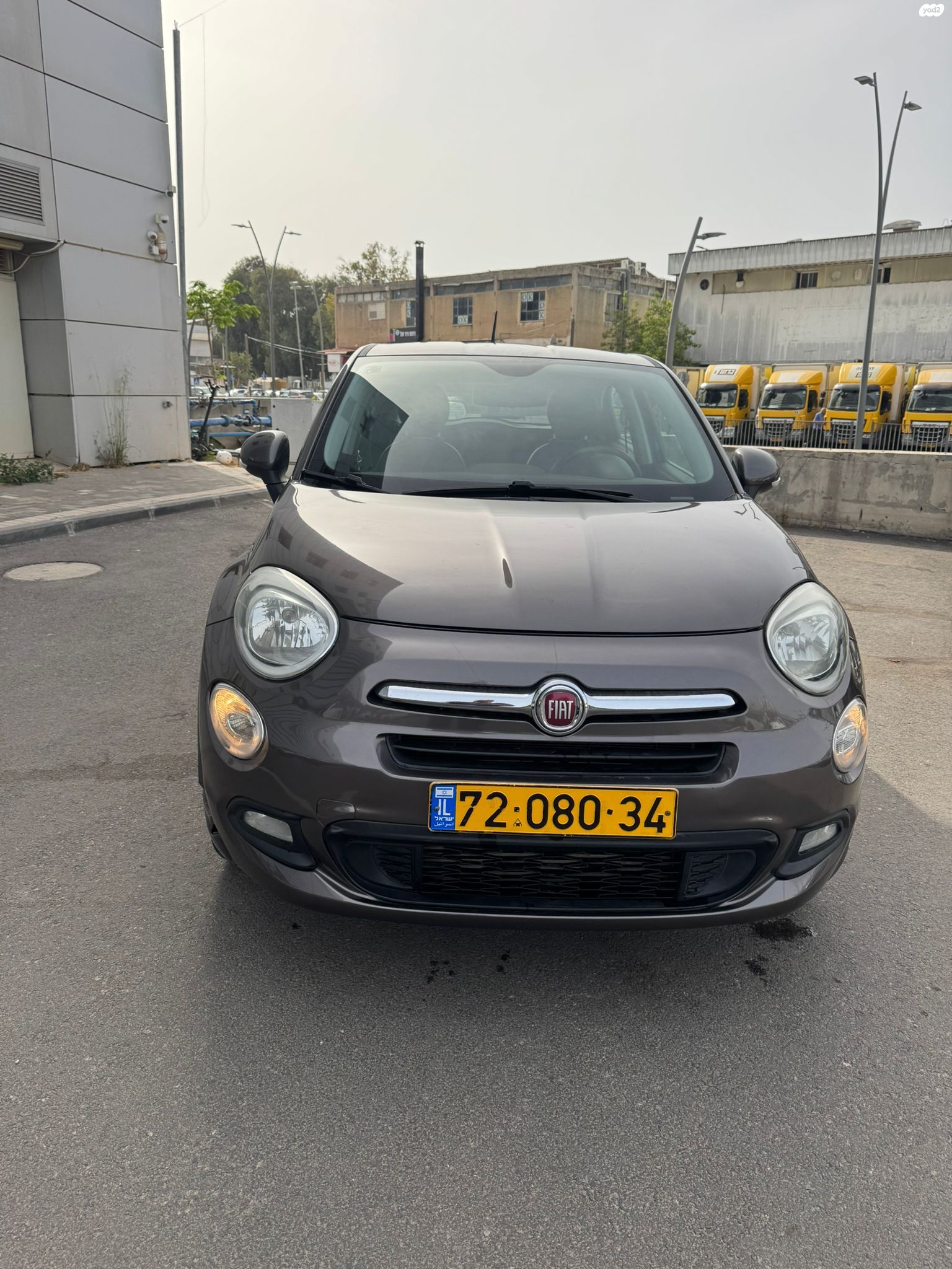 מודעת רכב פיאט 500X