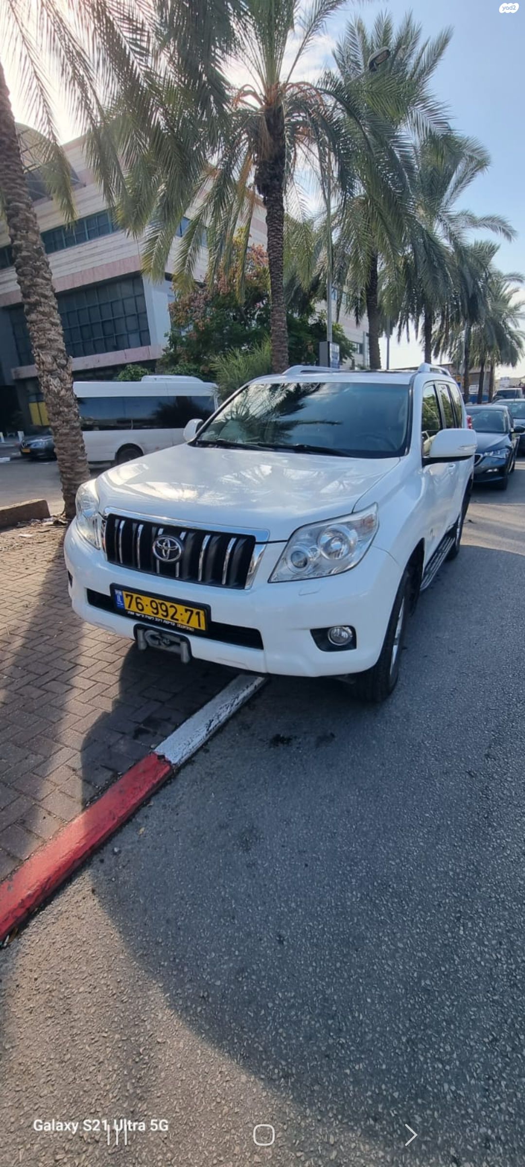 מודעת רכב טויוטה לנד קרוזר