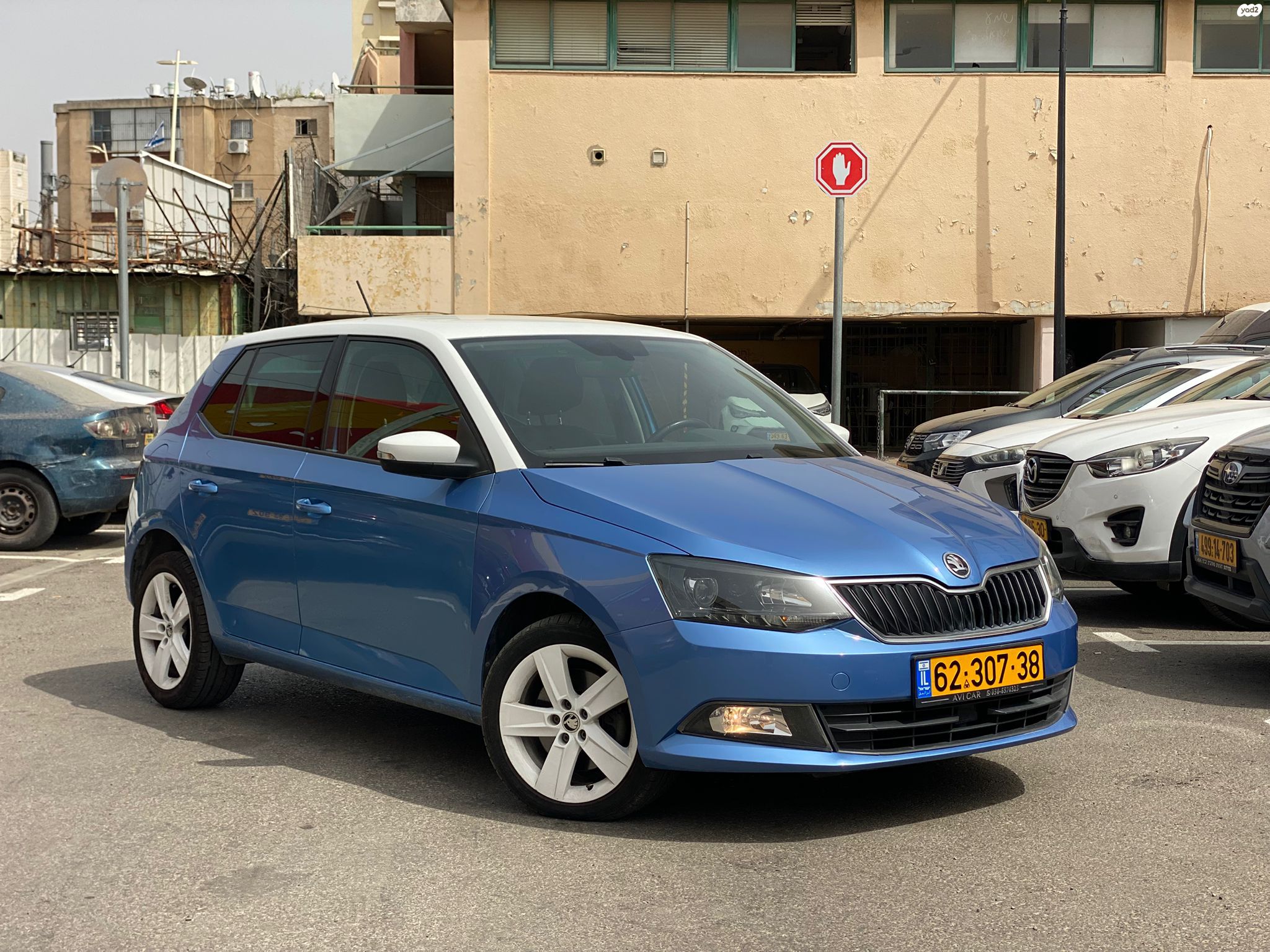 מודעת רכב סקודה פאביה