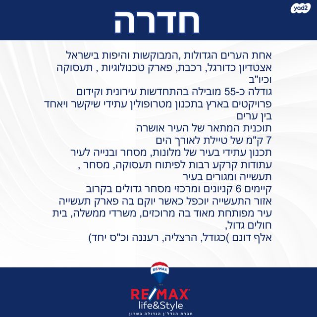 מגרשים, חדרה