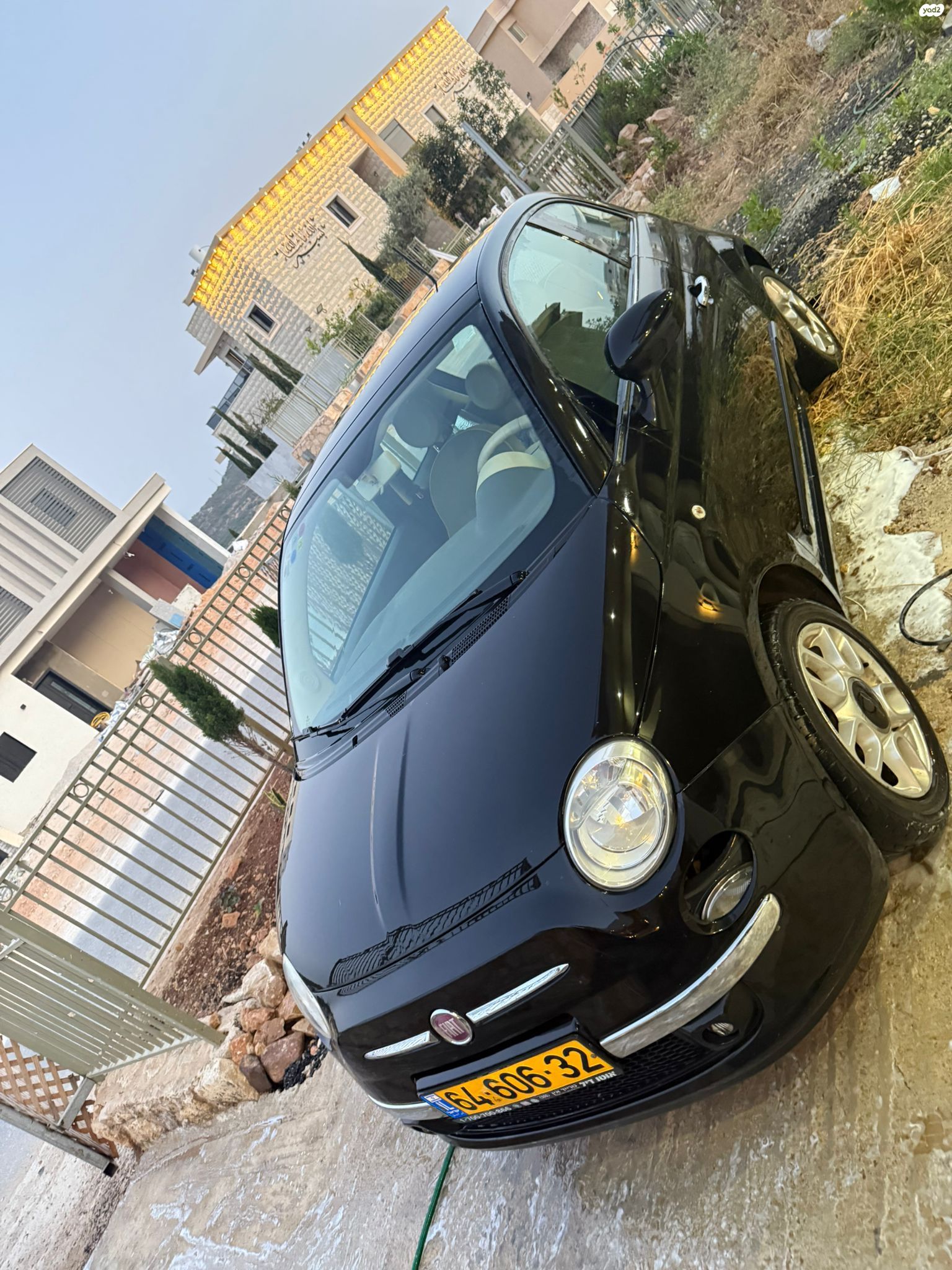 מודעת רכב פיאט 500
