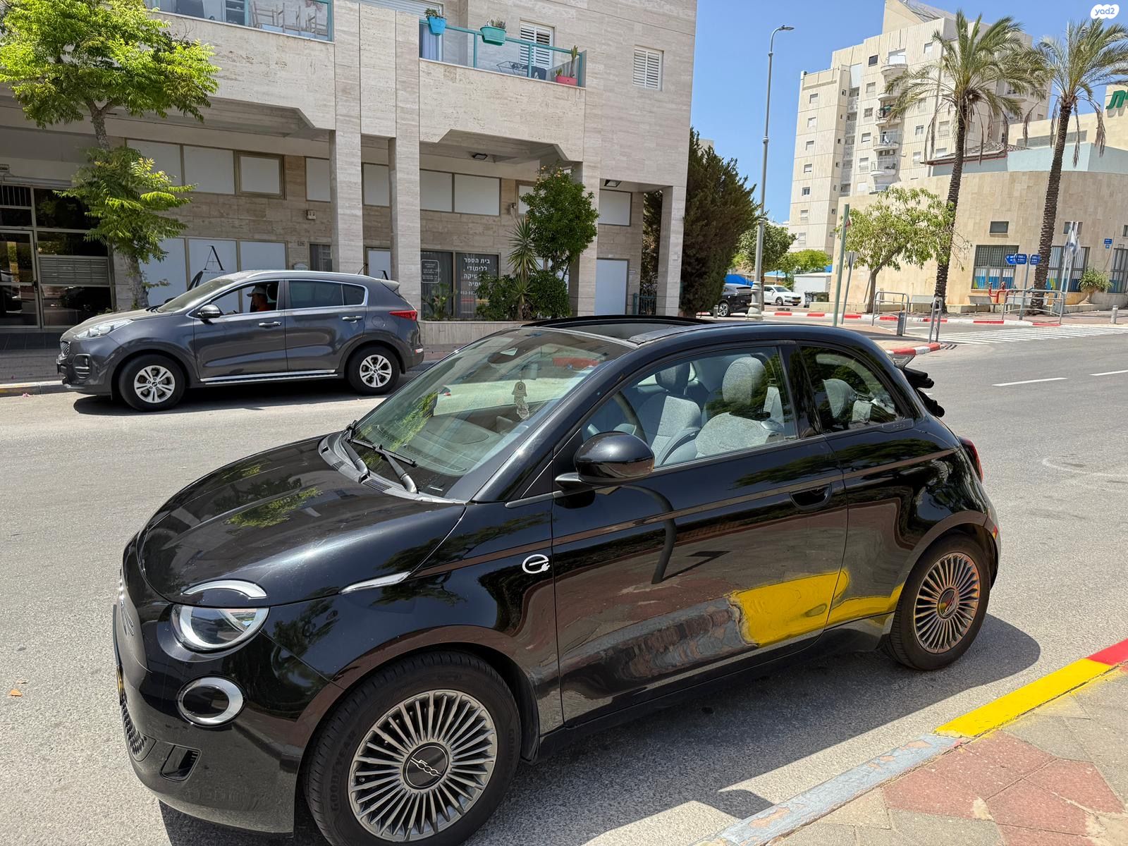 מודעת רכב פיאט 500