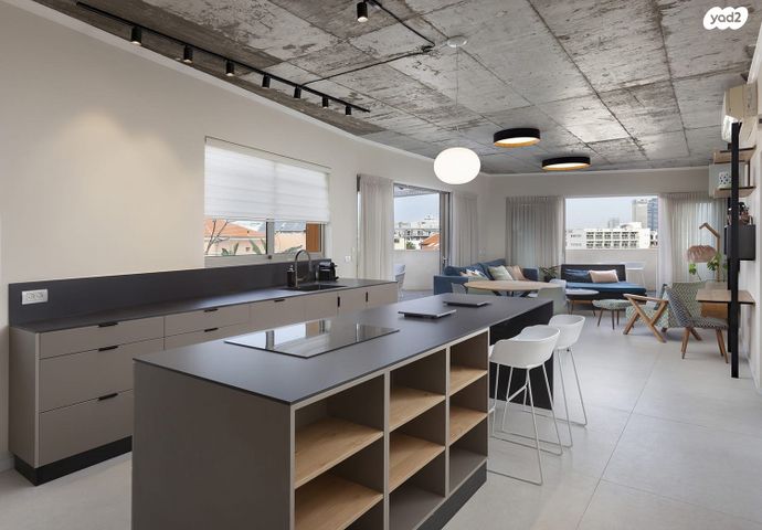 גג/ פנטהאוז, אלעזר בן עזריה, צפון יפו, המושבה האמריקאית-גרמנית, תל אביב יפו