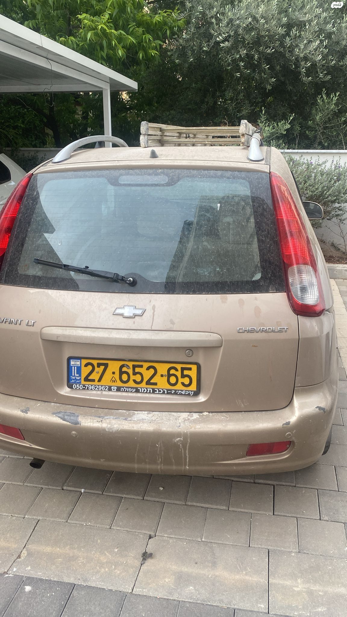 מודעת רכב שברולט ויואנט/רזו