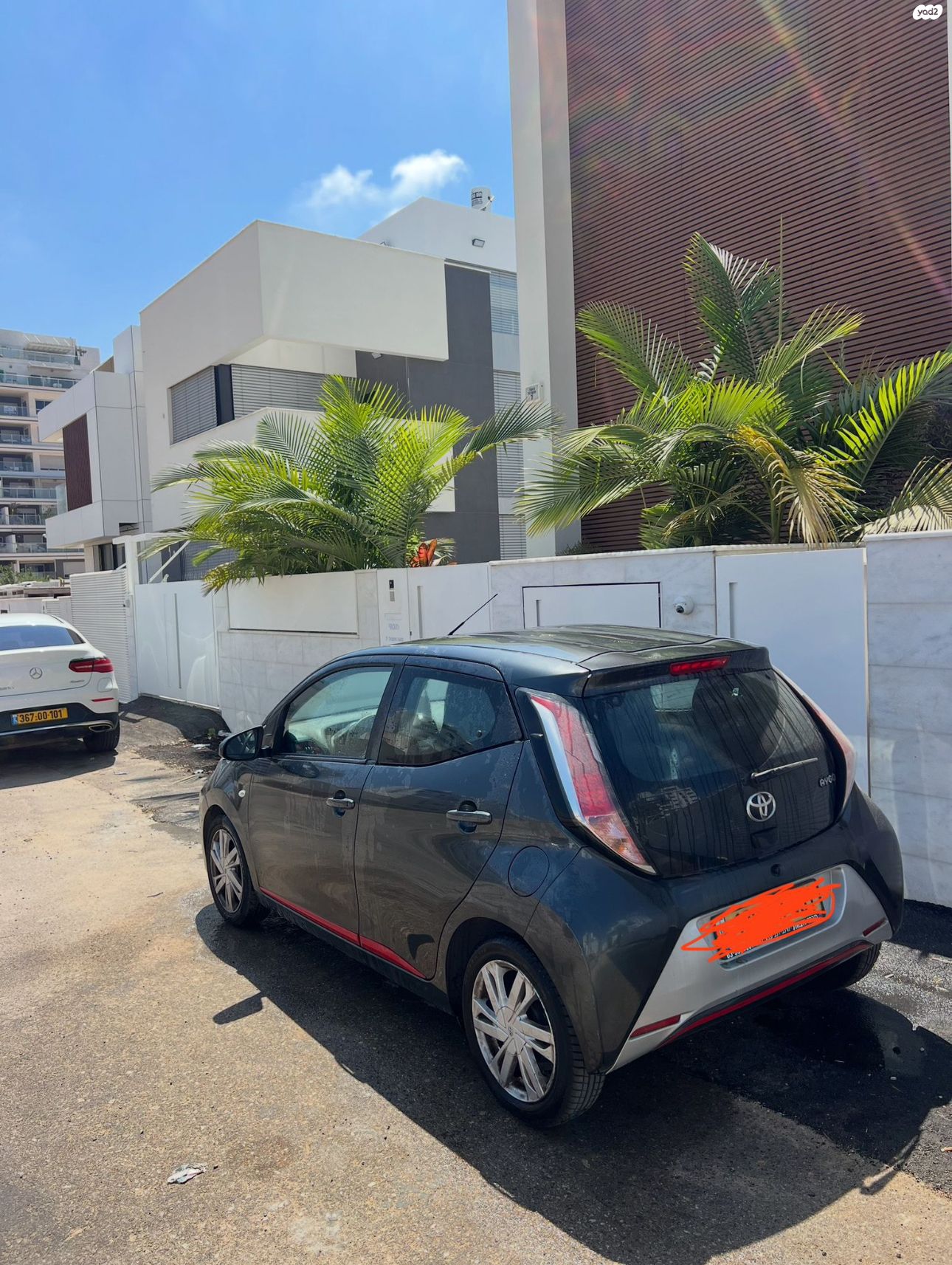 מודעת רכב טויוטה אייגו