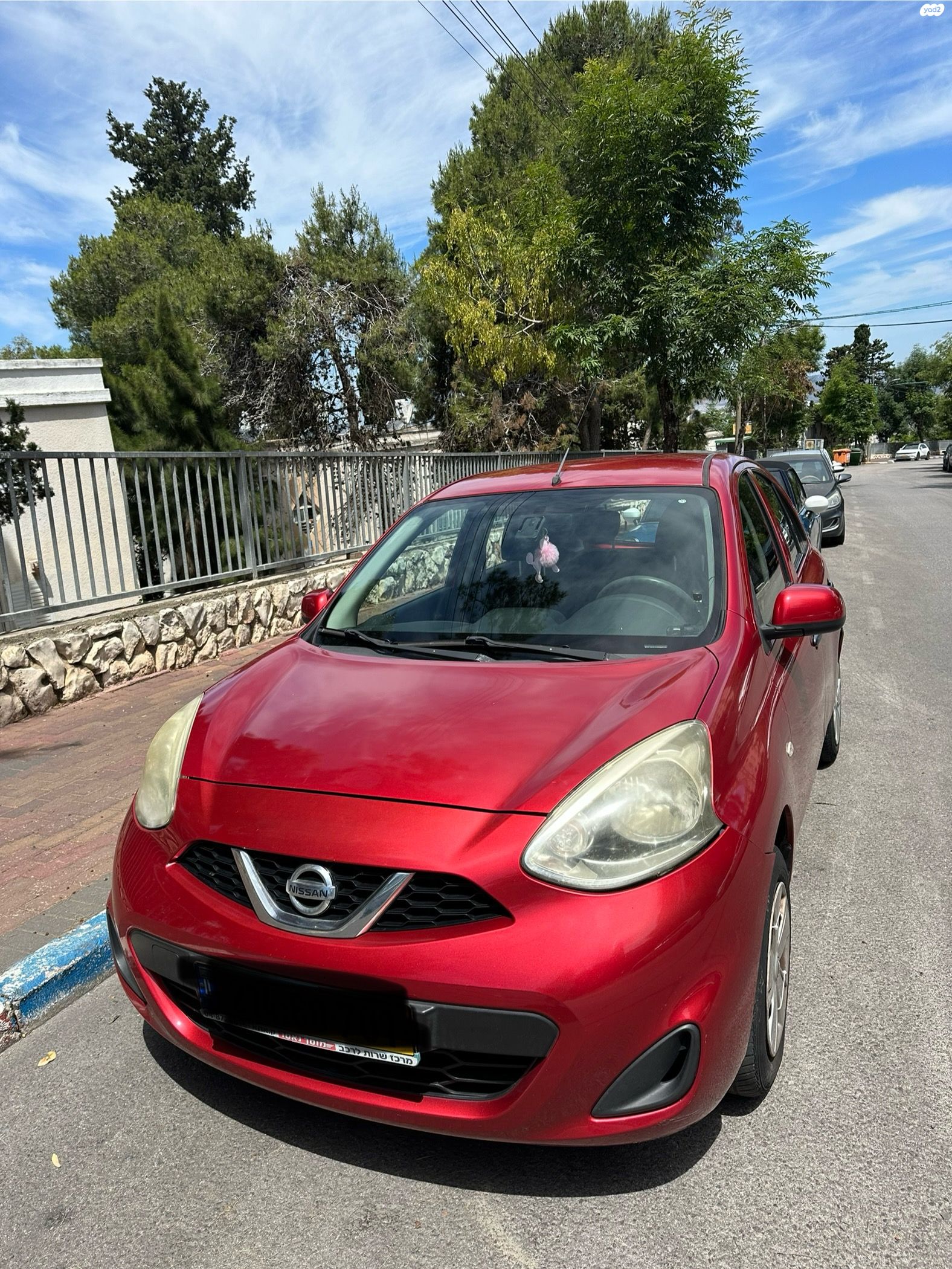 מודעת רכב ניסאן מיקרה