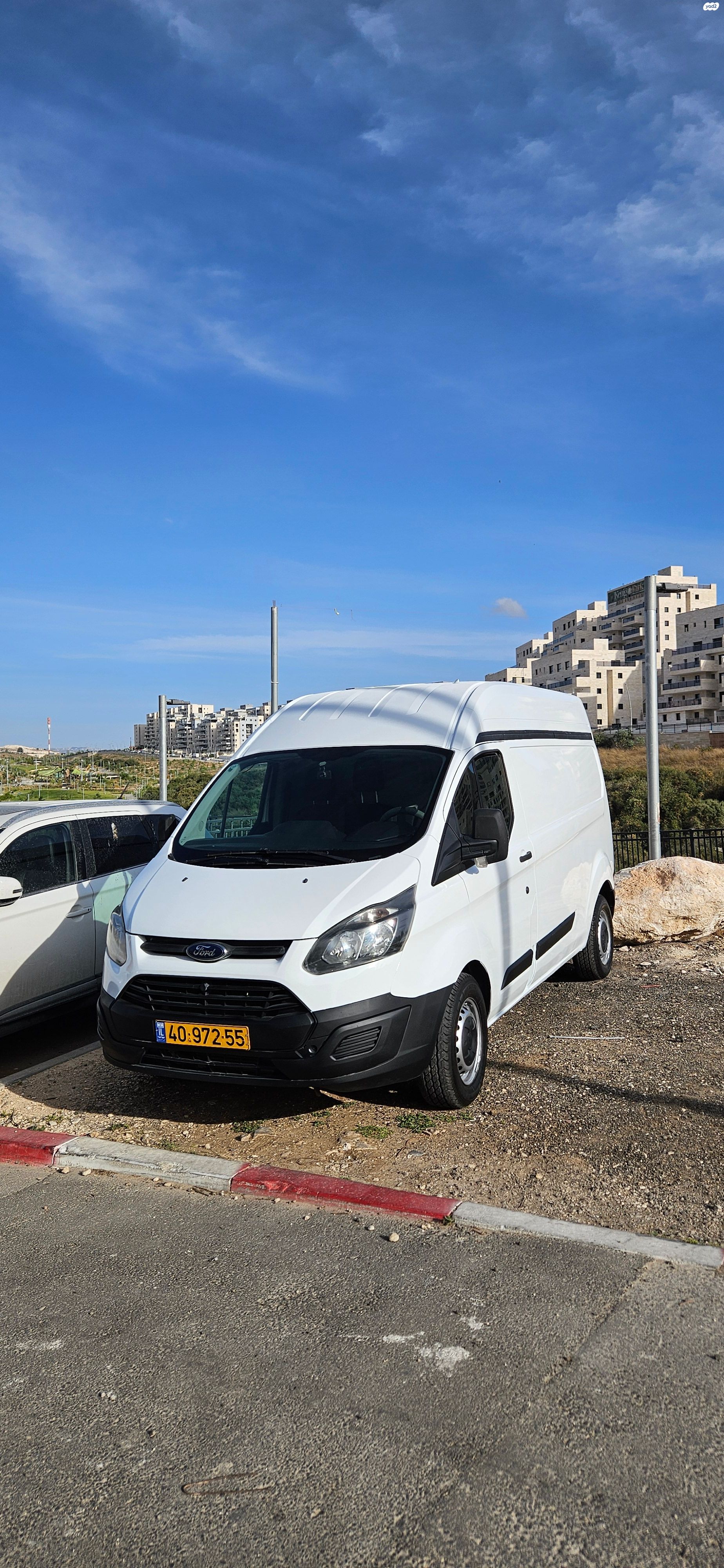 מודעת רכב פורד טרנזיט קוסטום