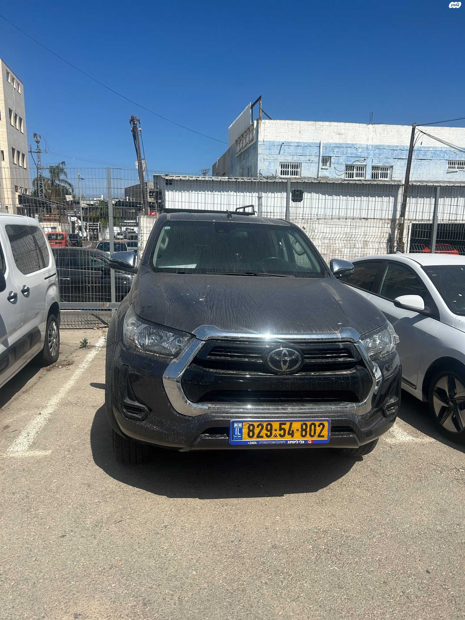מודעת רכב טויוטה היילקס