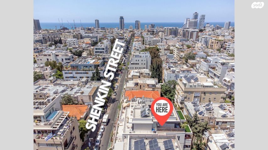 גג/ פנטהאוז, שיינקין, לב תל אביב, לב העיר צפון, תל אביב יפו