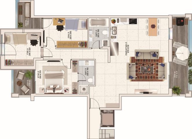 דירה, שברץ, נווה דוד רמז, רעננה