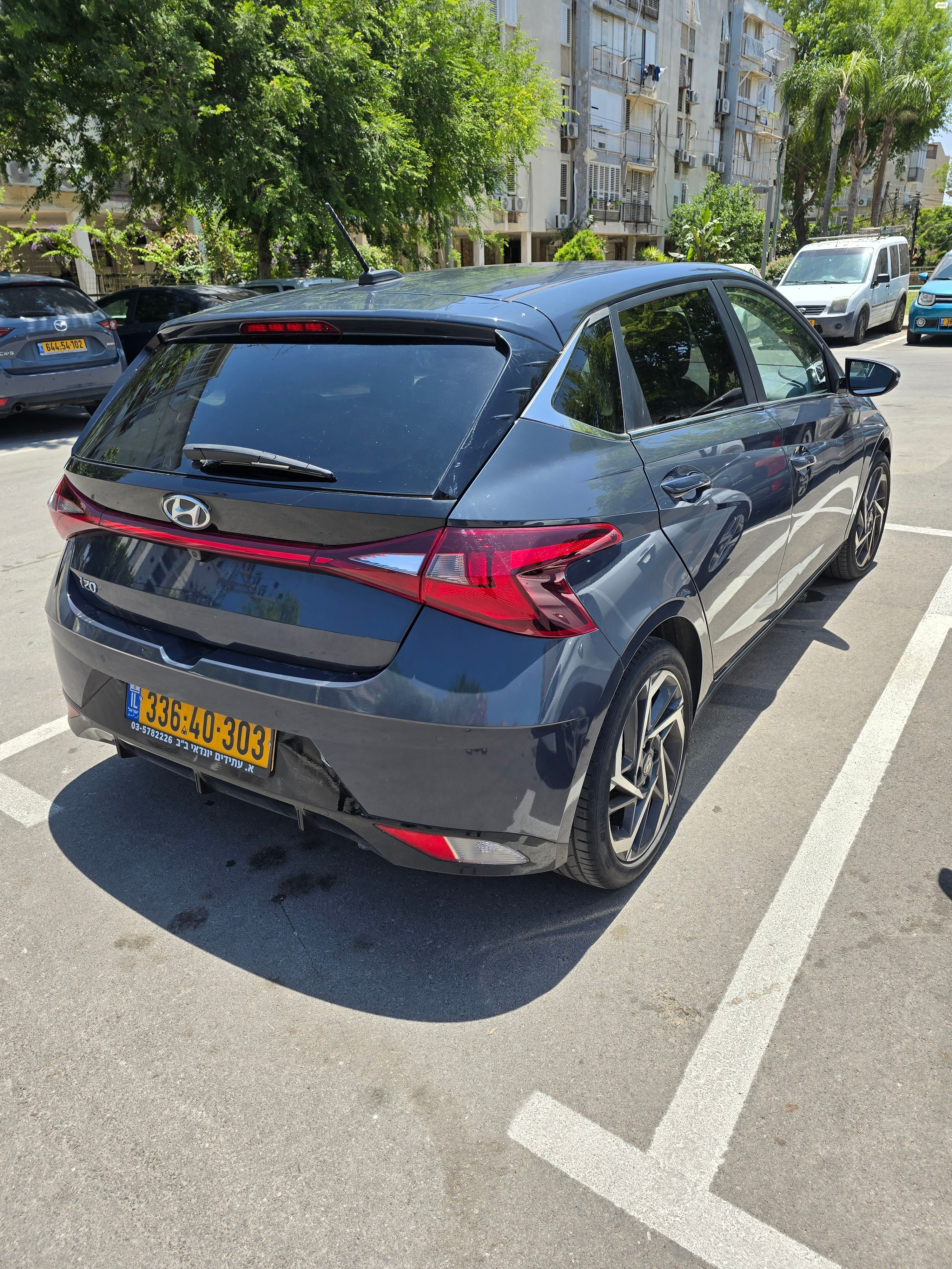 מודעת רכב יונדאי i20