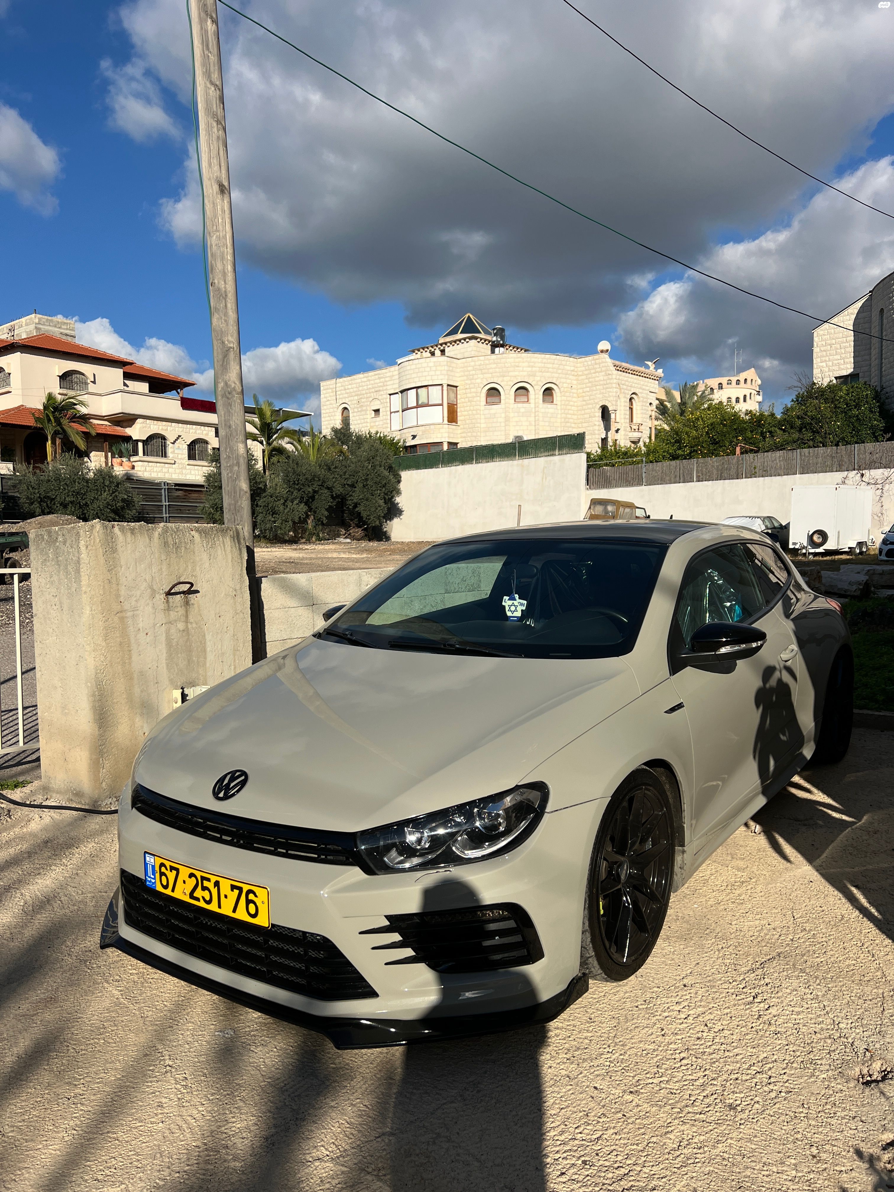 מודעת רכב פולקסווגן שירוקו