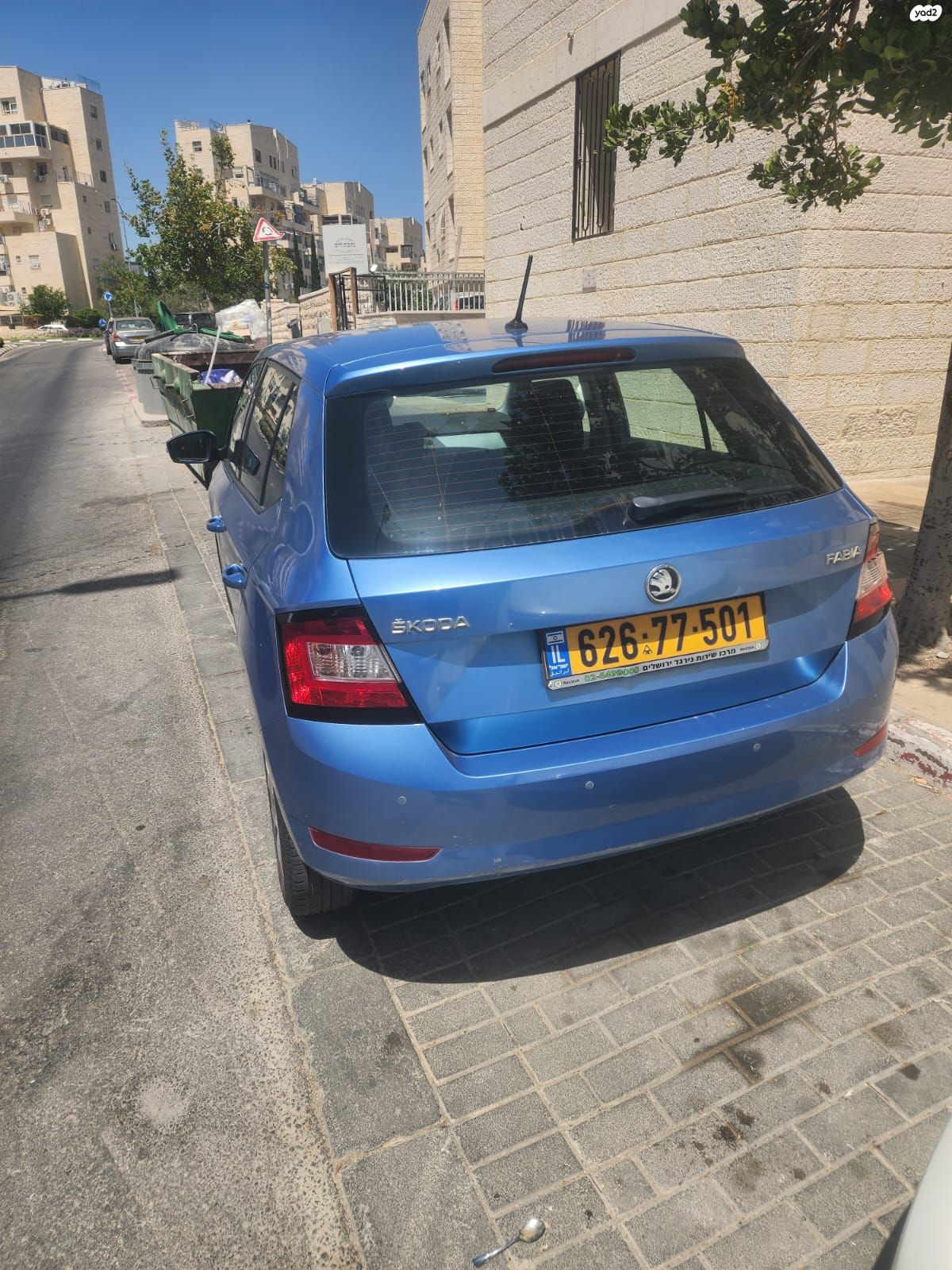 מודעת רכב סקודה פאביה
