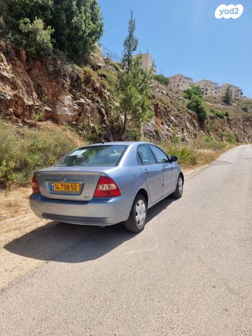 מודעת רכב טויוטה קורולה