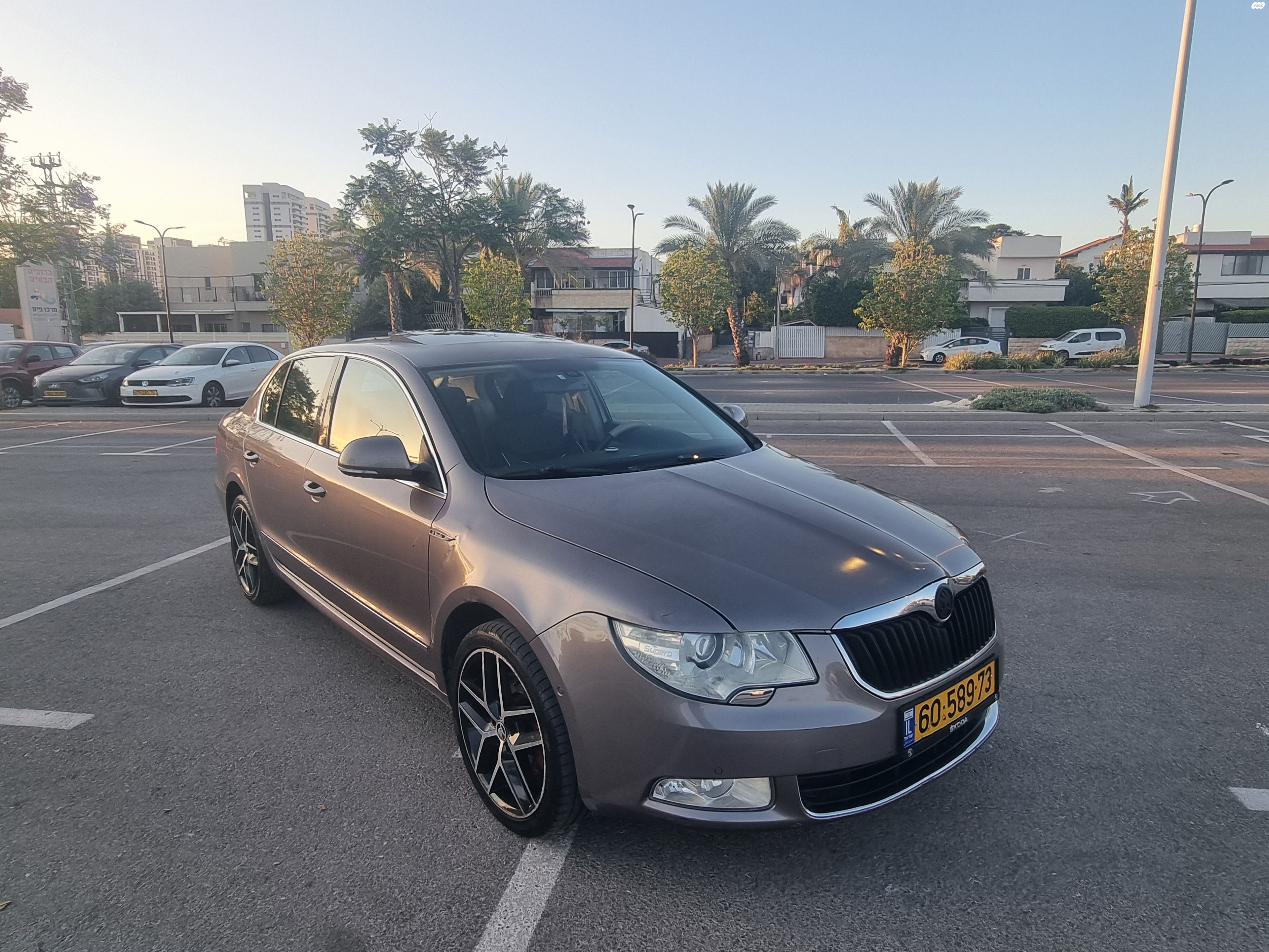 מודעת רכב סקודה סופרב