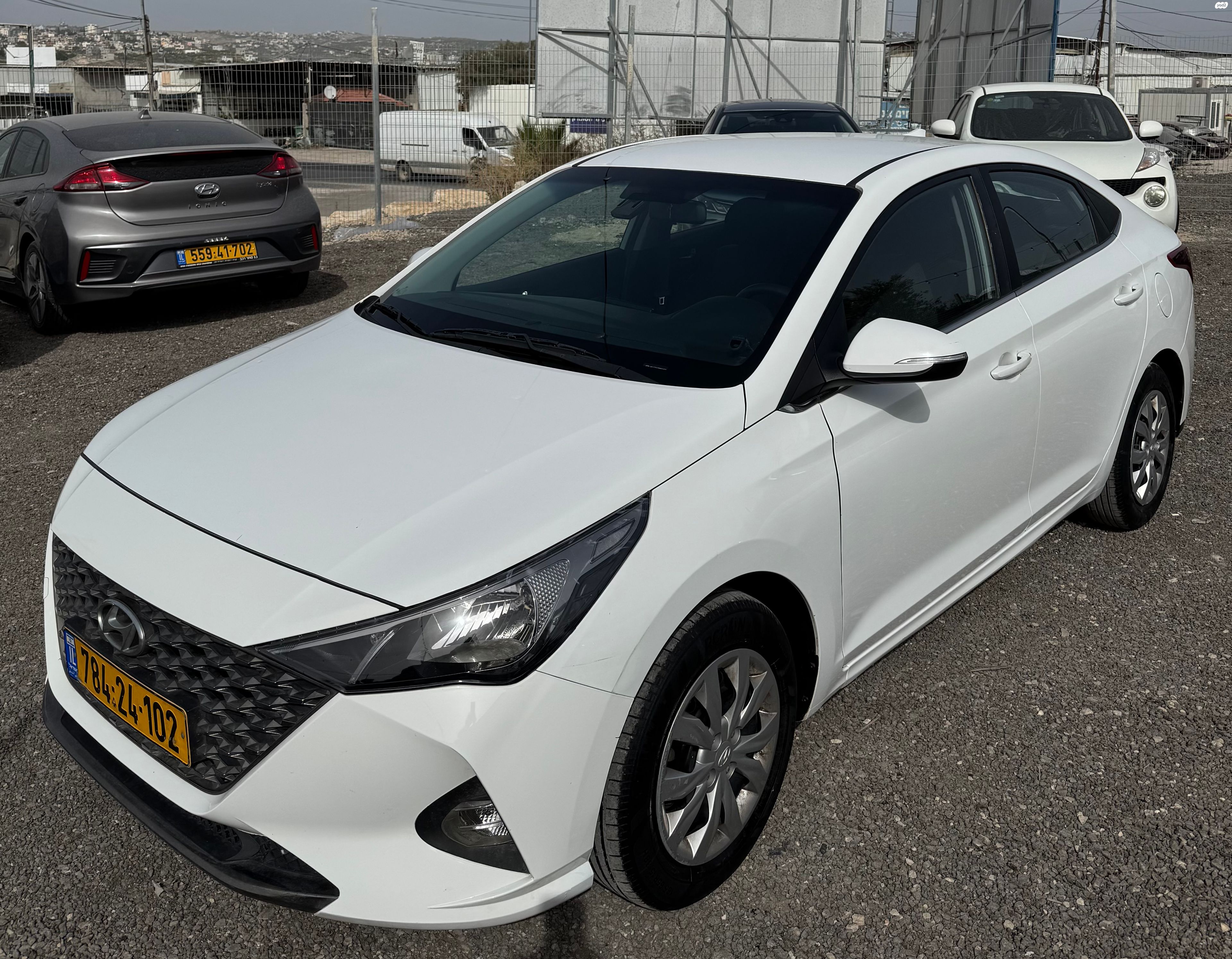 מודעת רכב יונדאי אקסנט i25