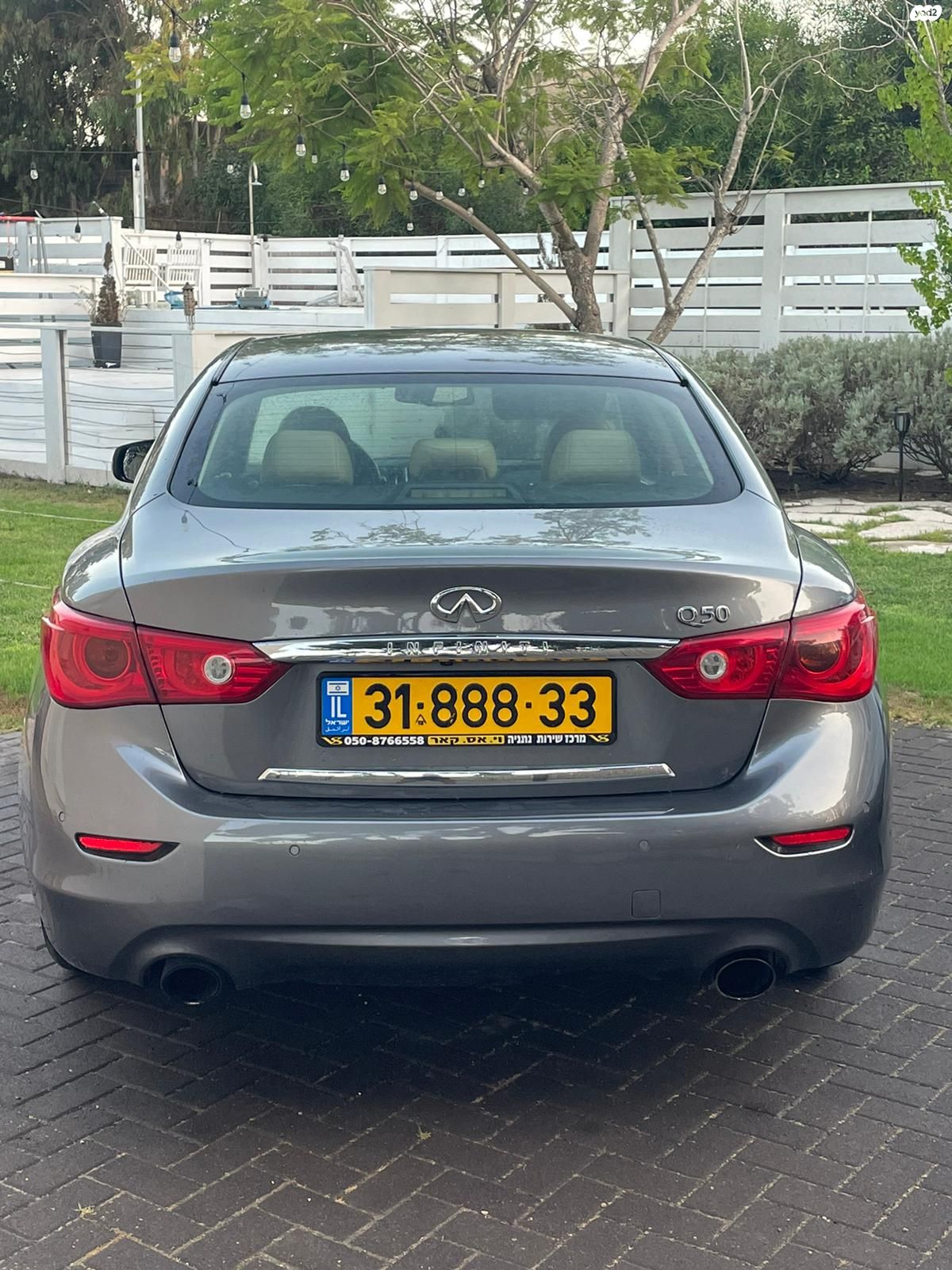 מודעת רכב אינפיניטי Q50