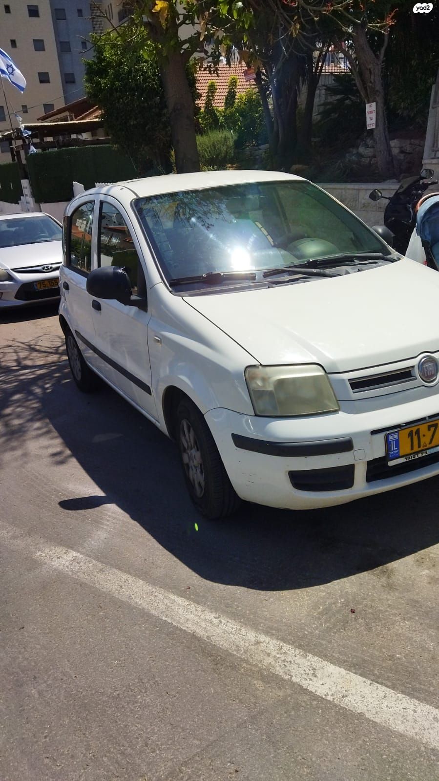 מודעת רכב פיאט פנדה