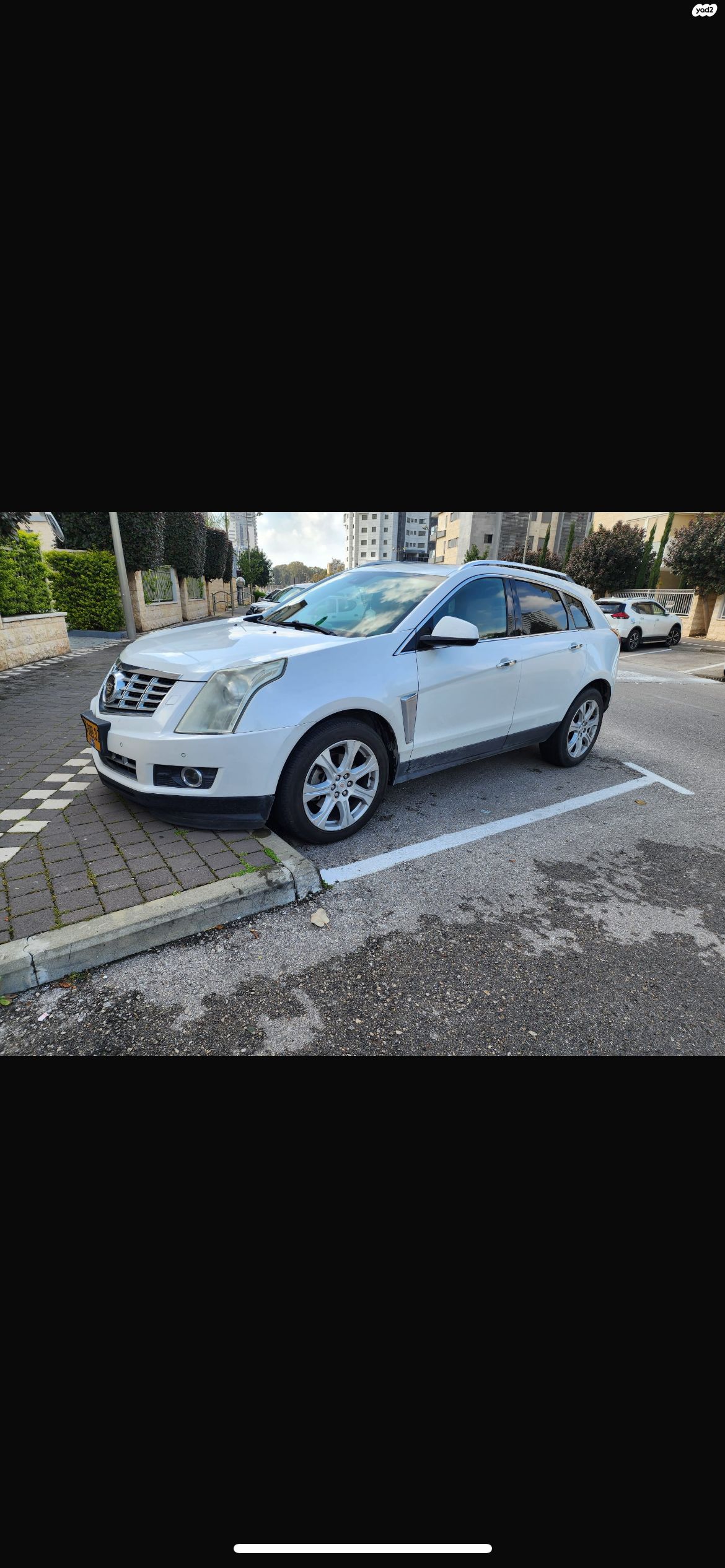 מודעת רכב קאדילק SRX