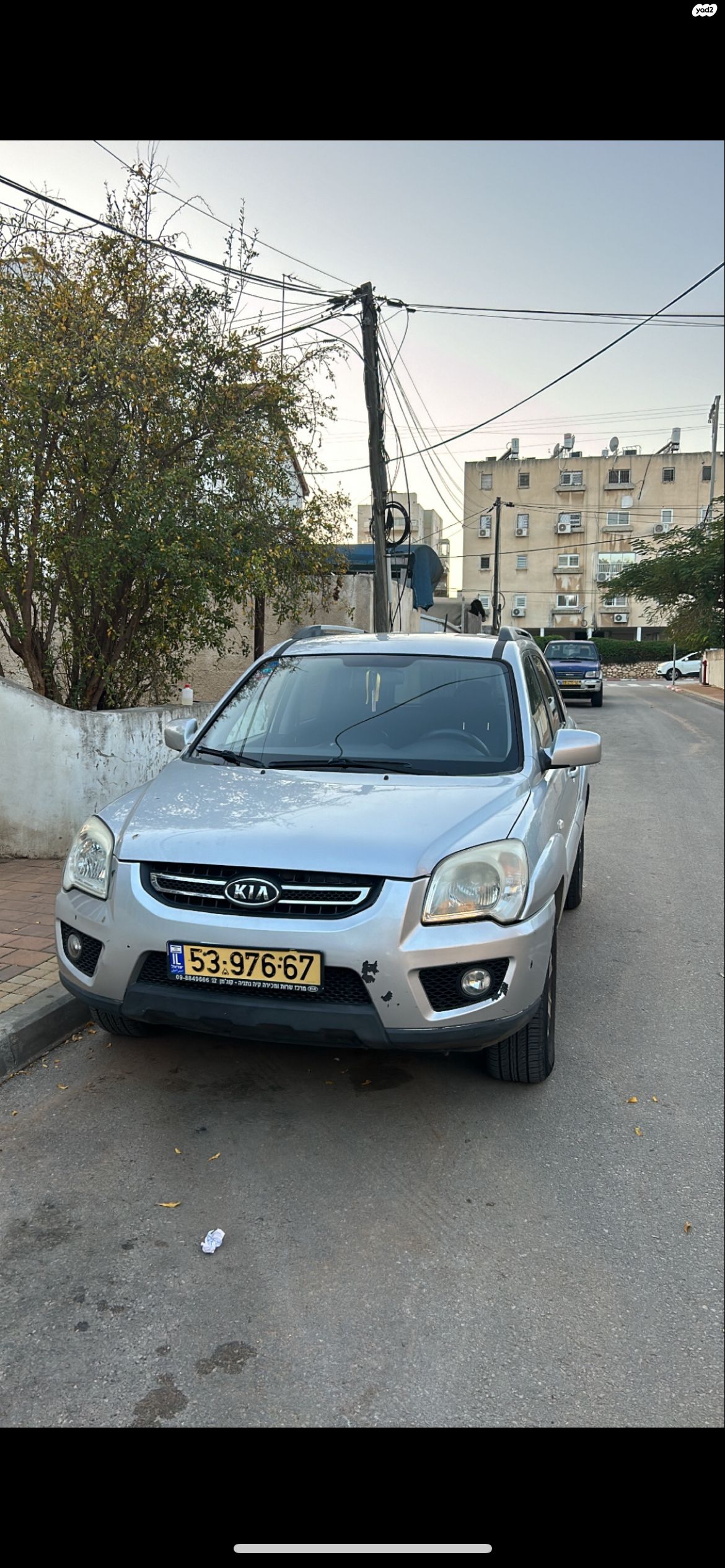מודעת רכב קיה ספורטז'