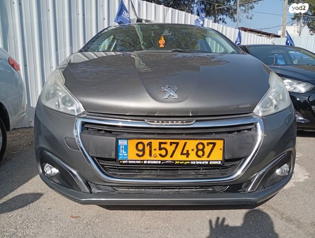 מודעת רכב פיג'ו 208