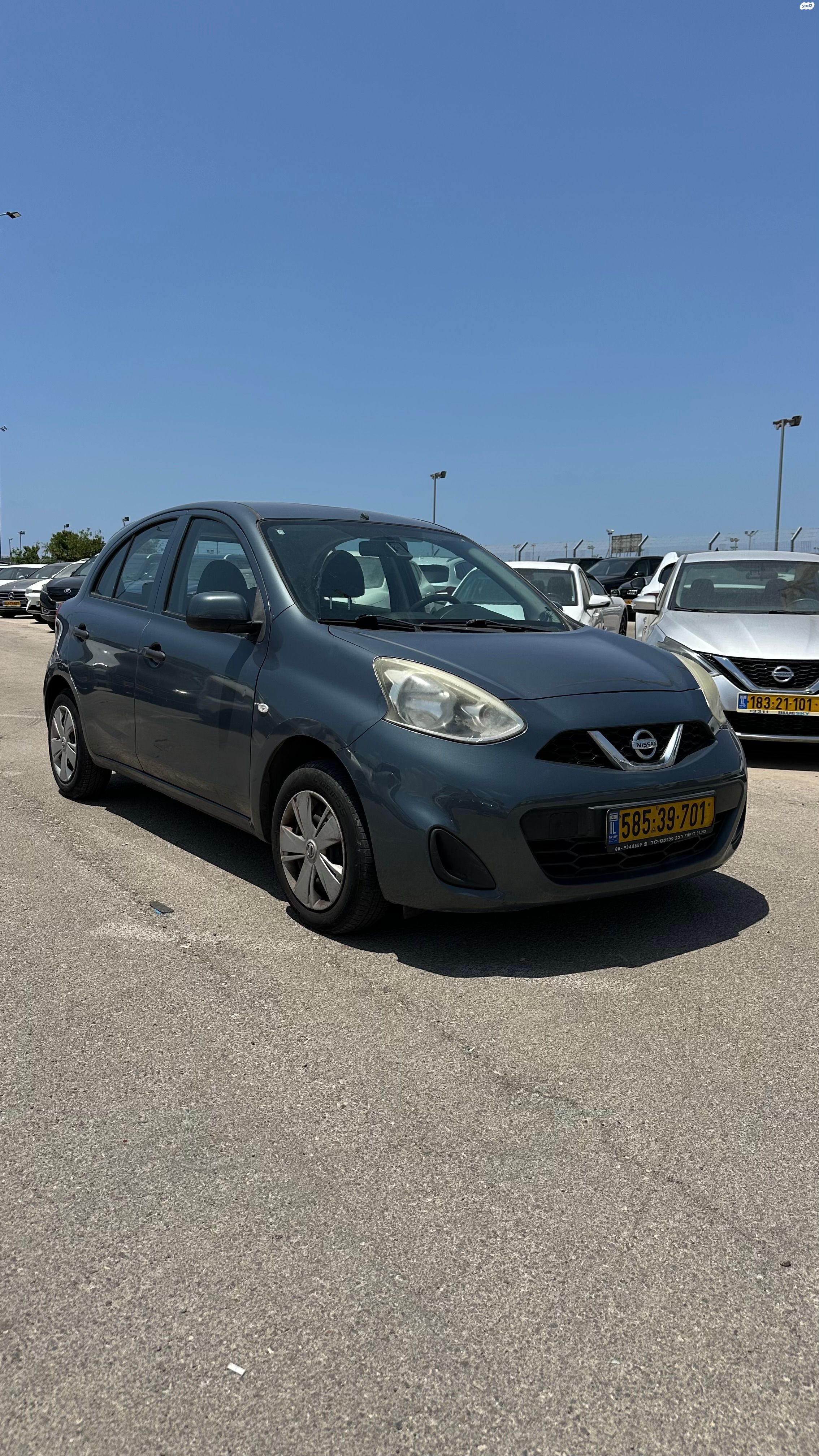 מודעת רכב ניסאן מיקרה