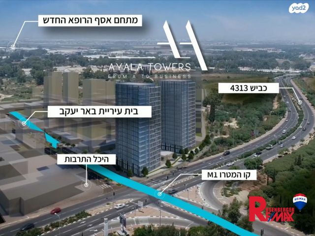 משרדים, עמק, צריפין החדשה, באר יעקב