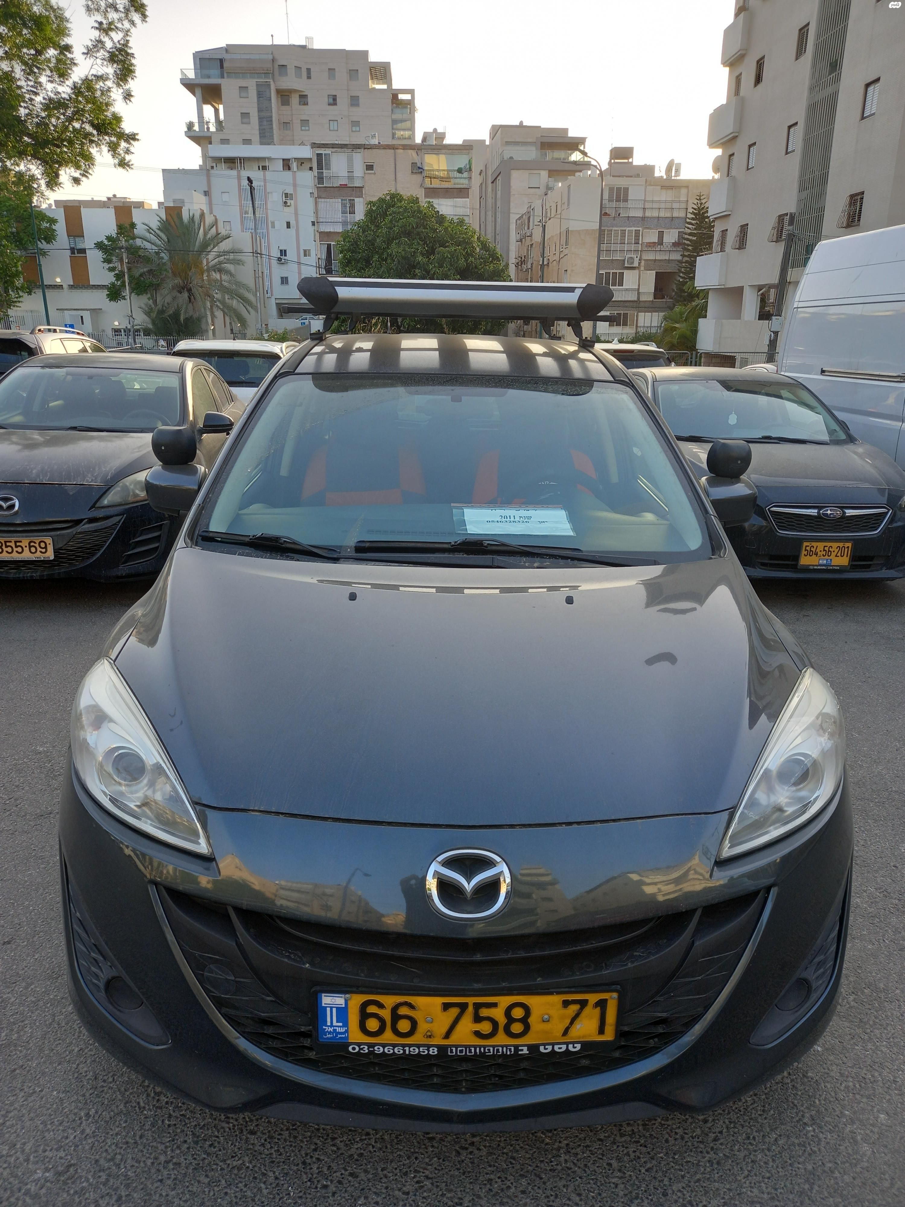 מודעת רכב מאזדה 5