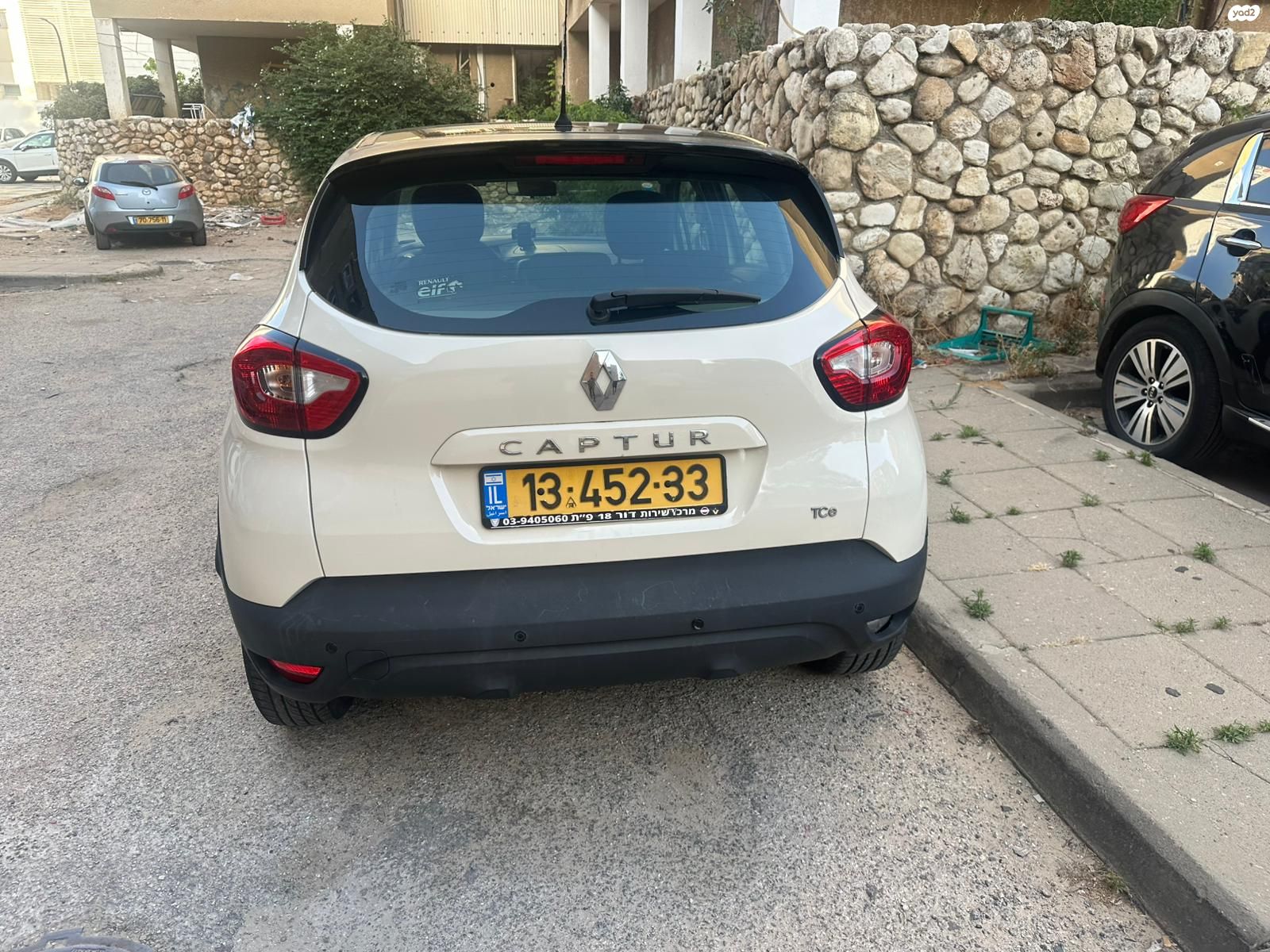 מודעת רכב רנו קפצ'ור
