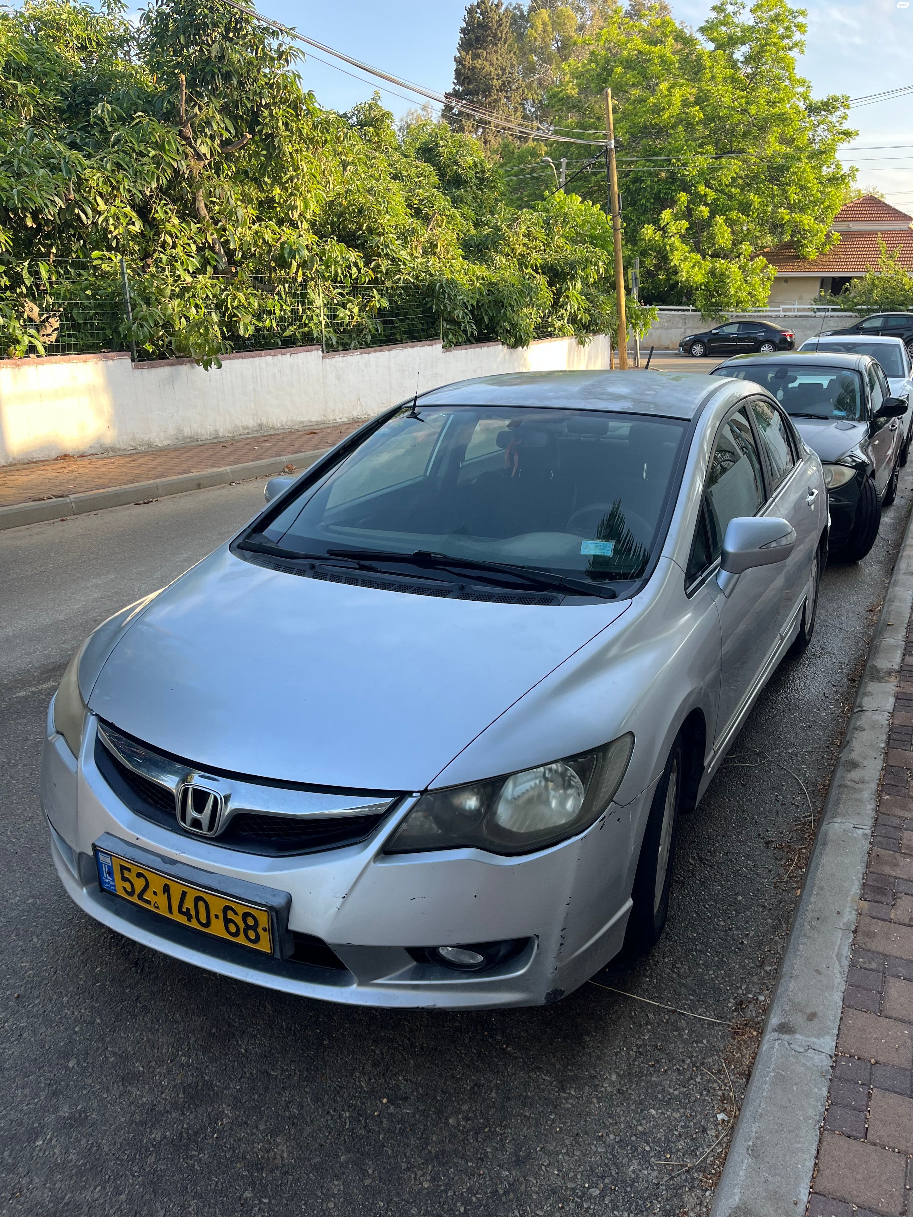מודעת רכב הונדה סיוויק