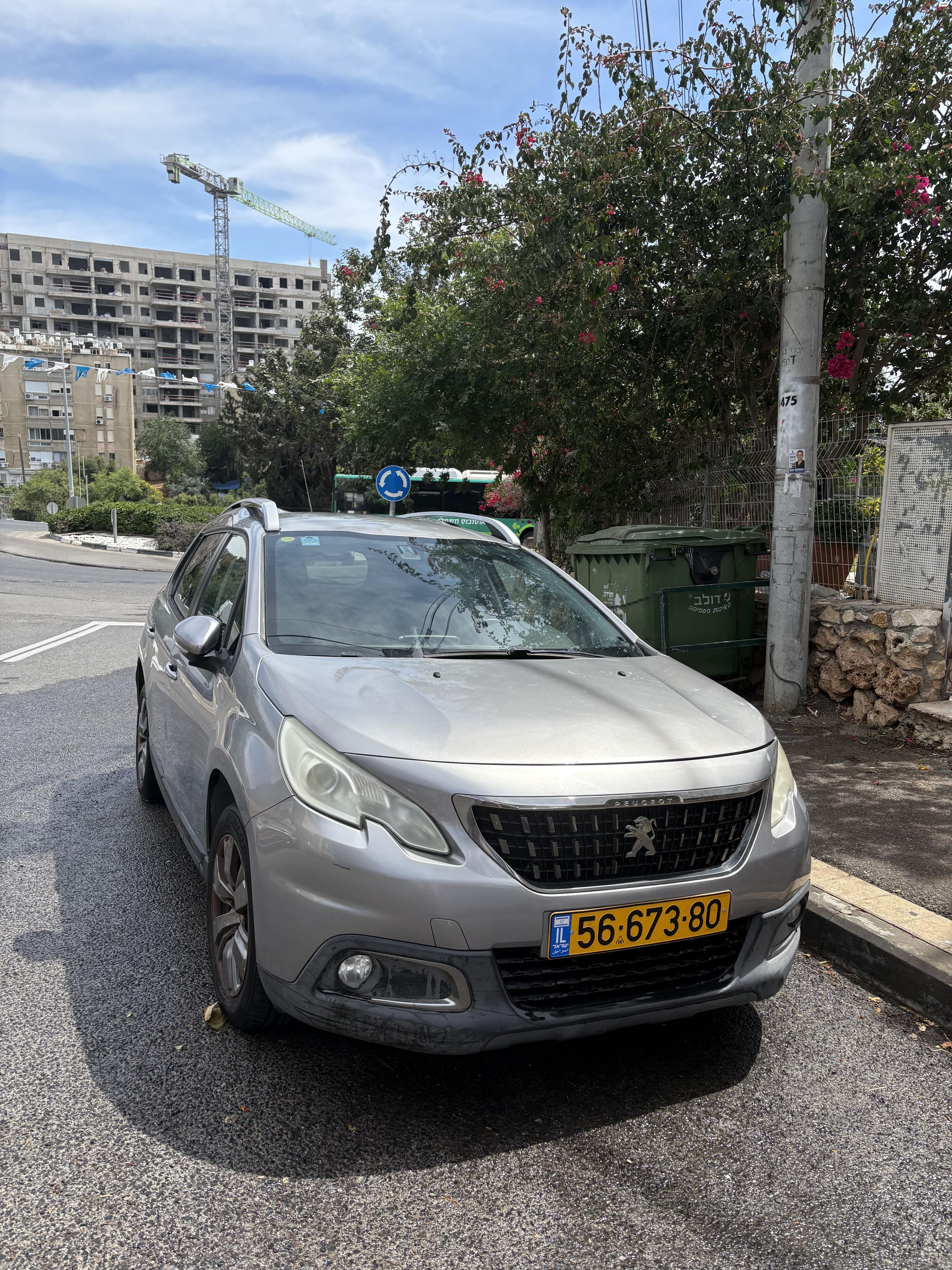 מודעת רכב פיג'ו 2008