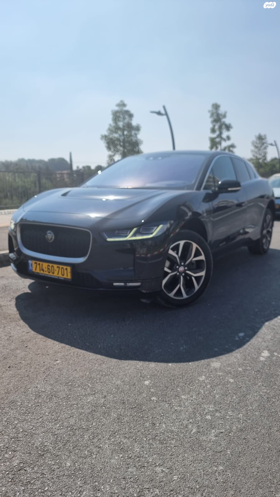 מודעת רכב יגואר I-Pace