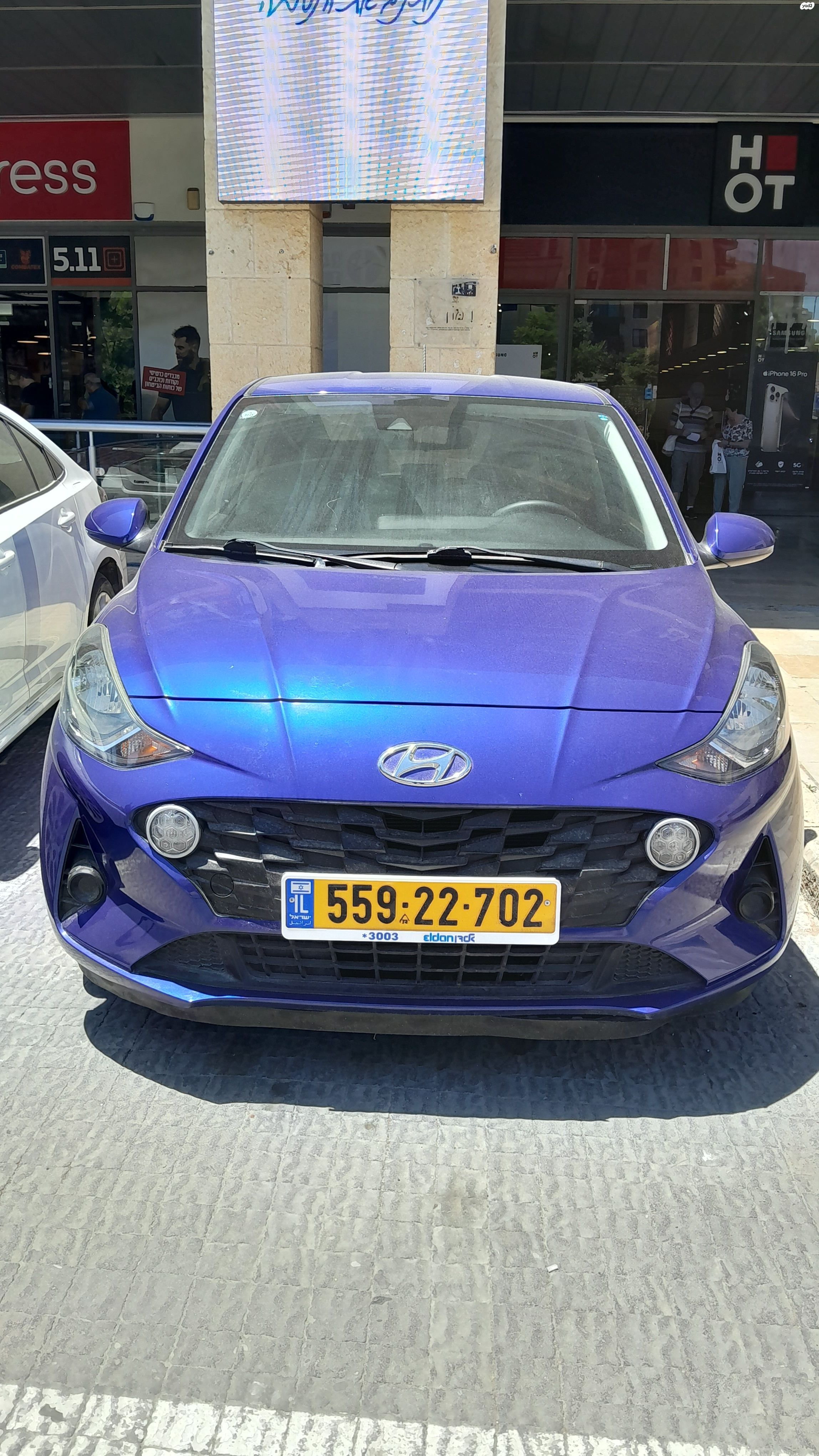 מודעת רכב יונדאי i10