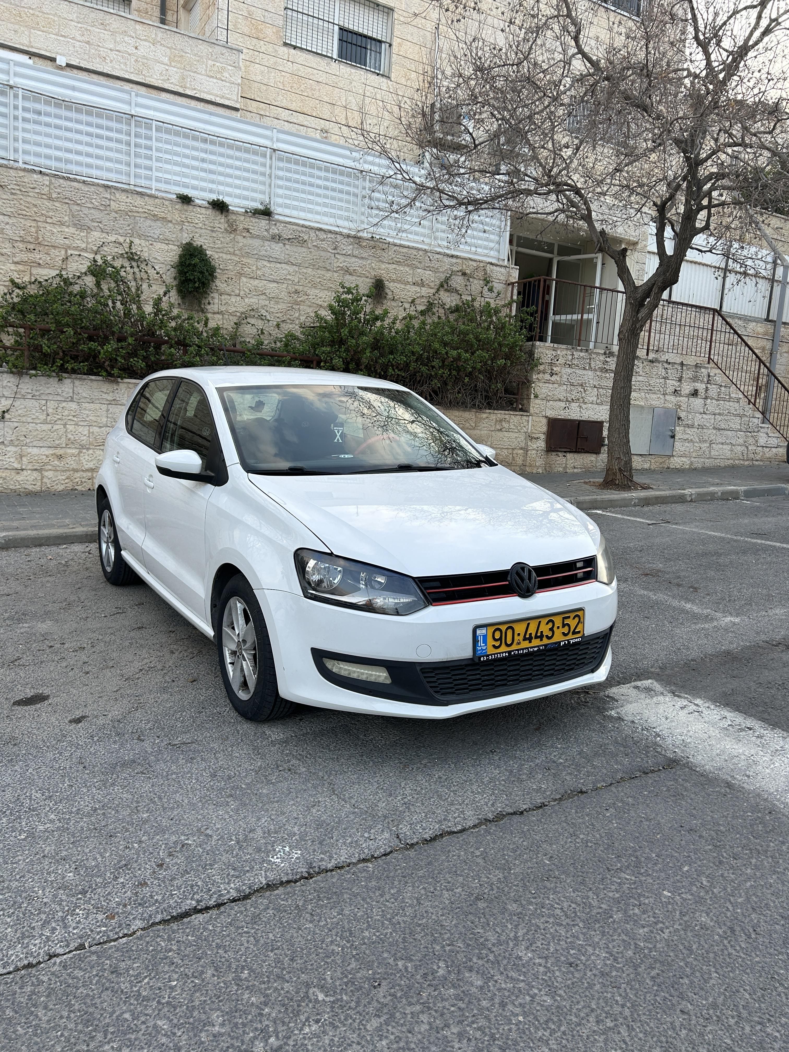מודעת רכב פולקסווגן פולו 