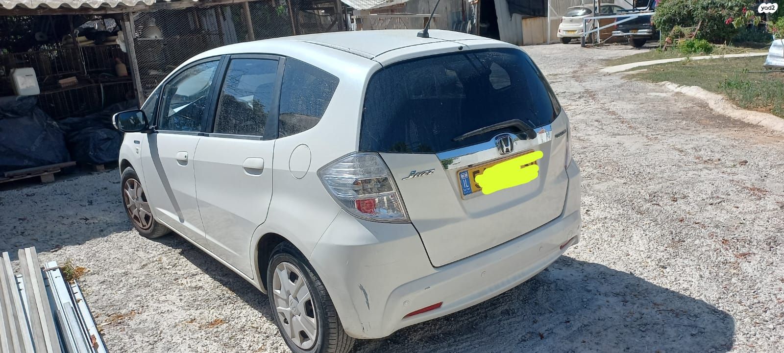 מודעת רכב הונדה ג'אז 