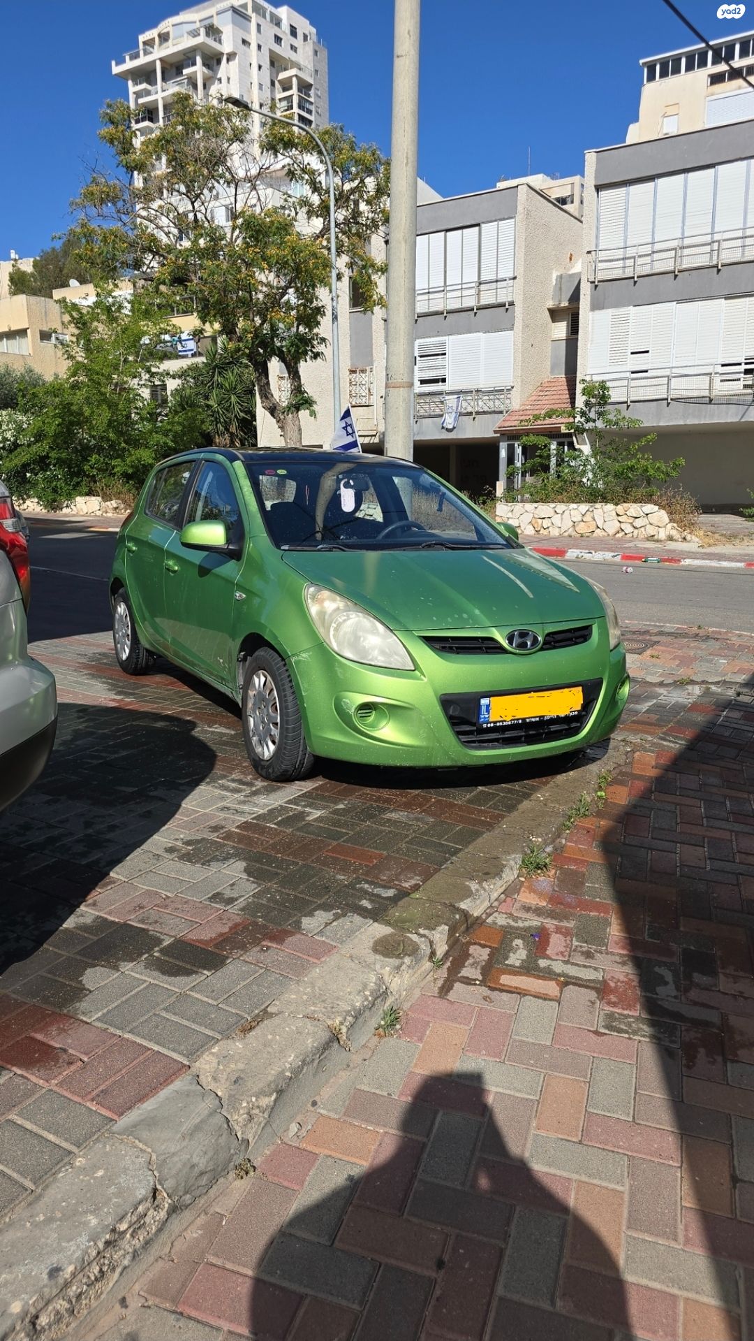 מודעת רכב יונדאי i20
